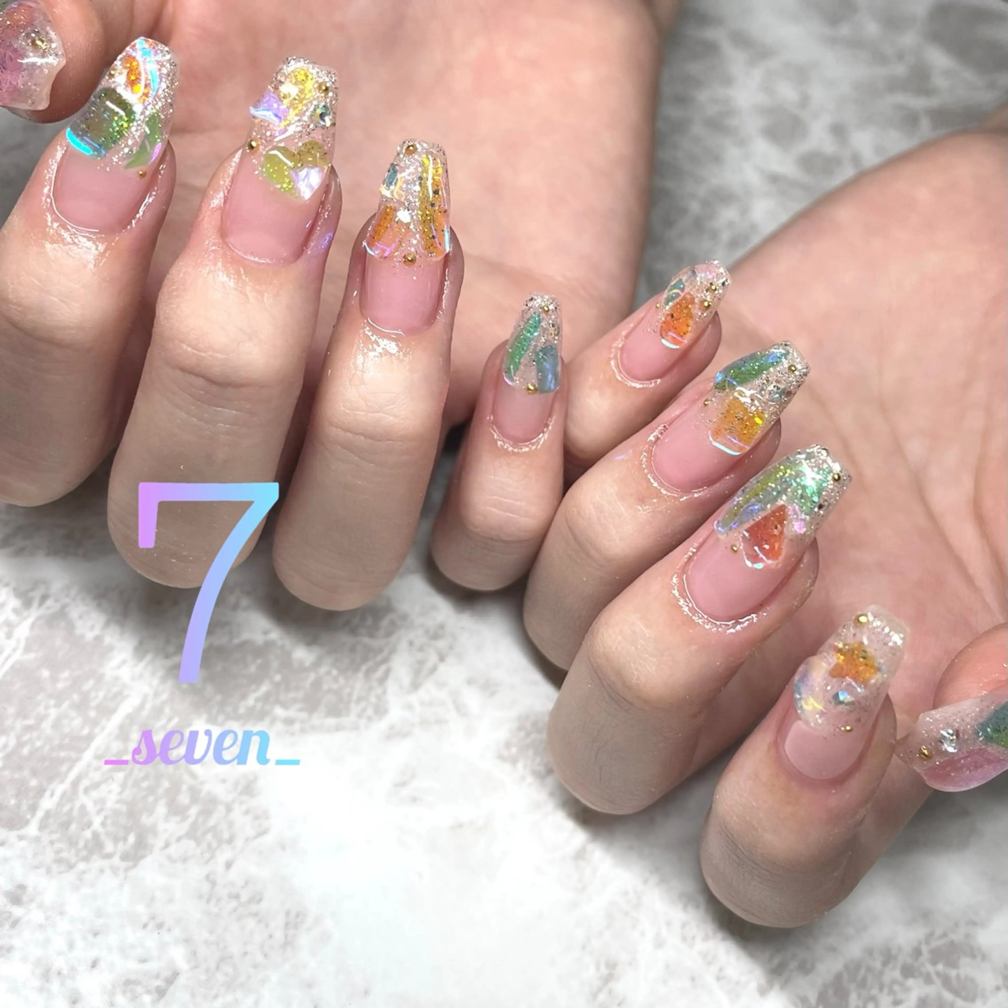 ネイル ハンドネイル nail salon 7_seven_所属・nail salon 7 _seven_のネイルデザイン