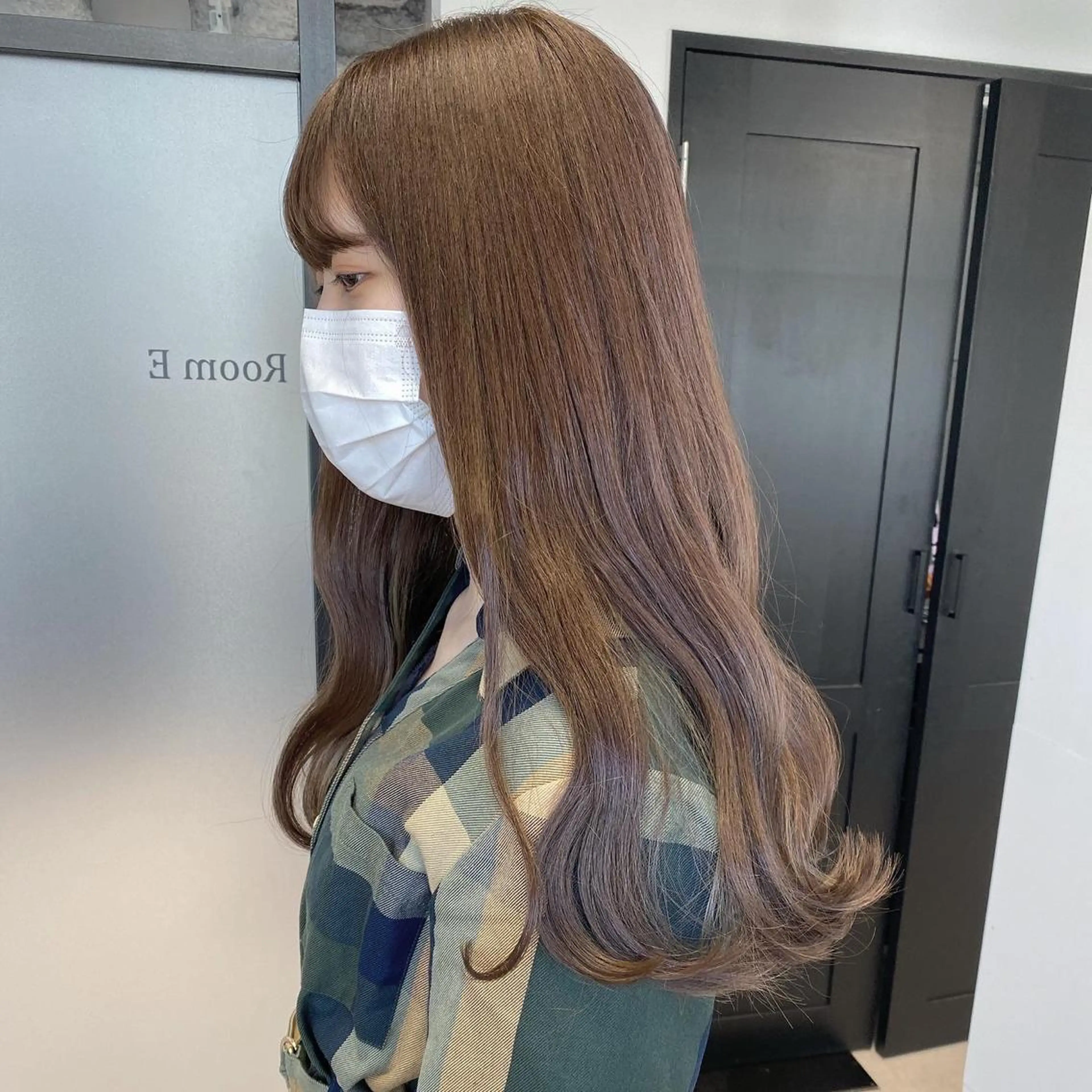 ロング カラー カット ヘアカラー salowin JIYUGAOKA所属・マンツーマン半個室 tamuraのヘアスタイル