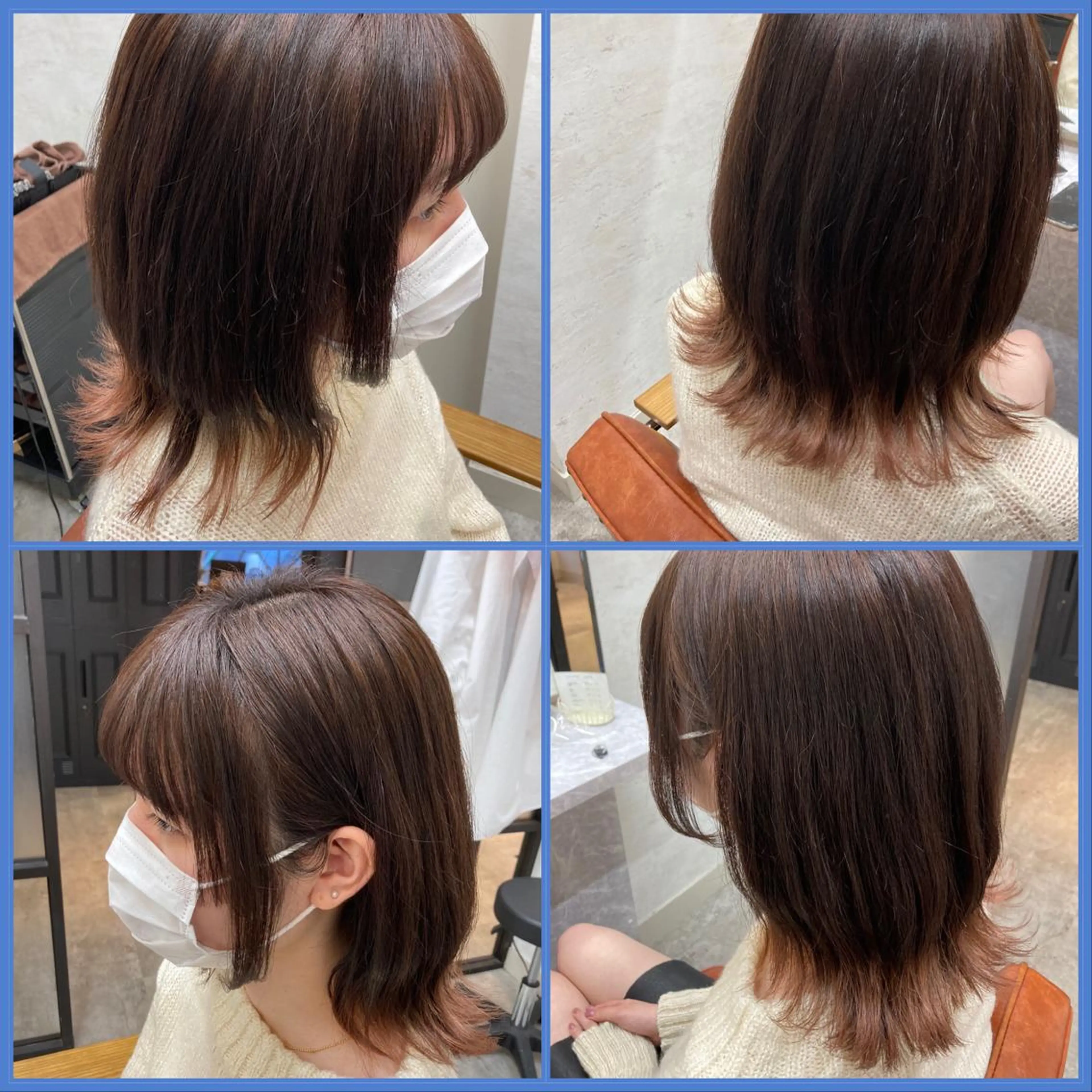 セミロング 伸ばしかけ TELA  HAIR幕張本郷店所属・TELA幕張本郷店 Namikaのヘアスタイル