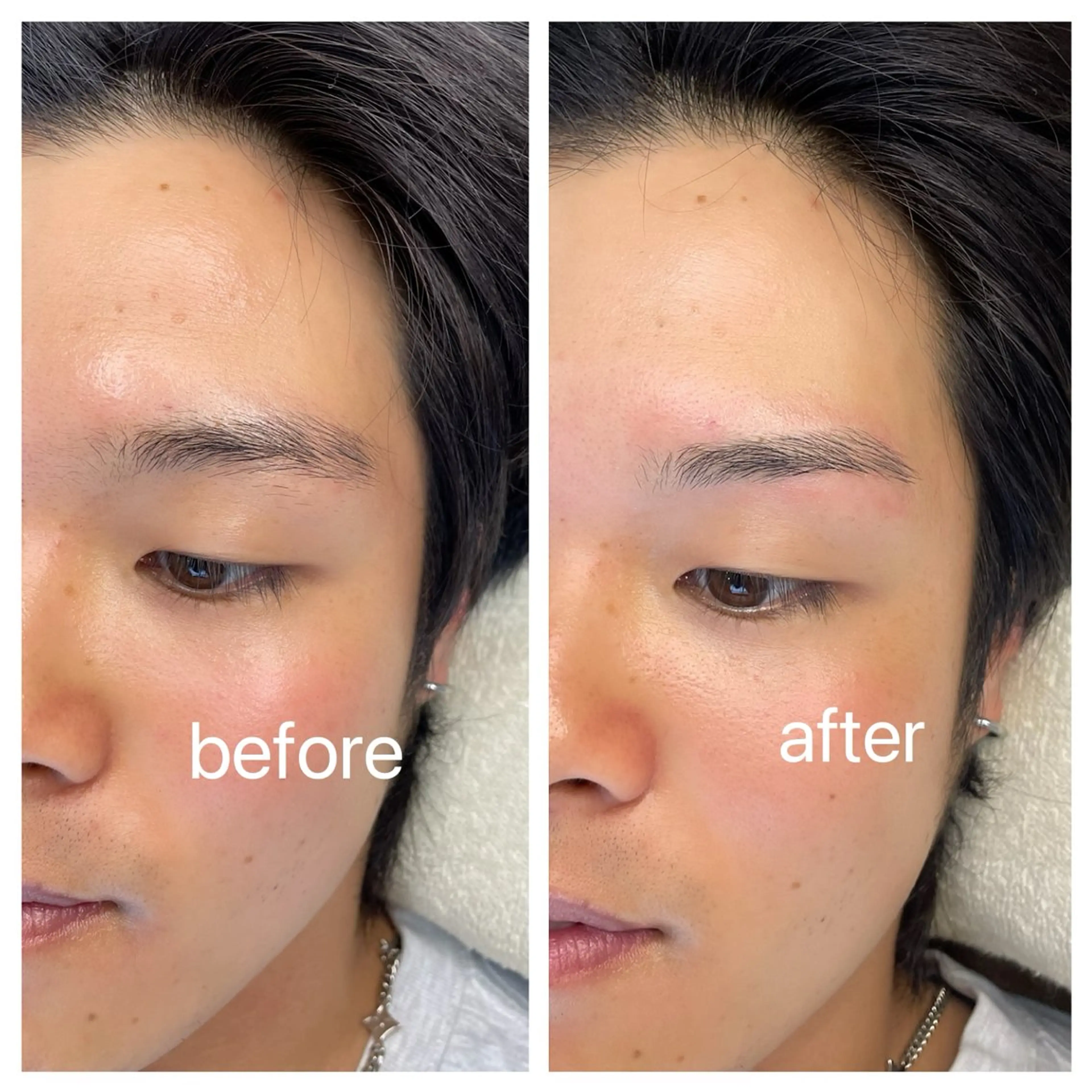 メンズ アイブロウ ワックス脱毛 眉カット その他(アイブロウ) Ne'mophila.eye salon所属・岩元 みゆきのマツエク・マツパデザイン