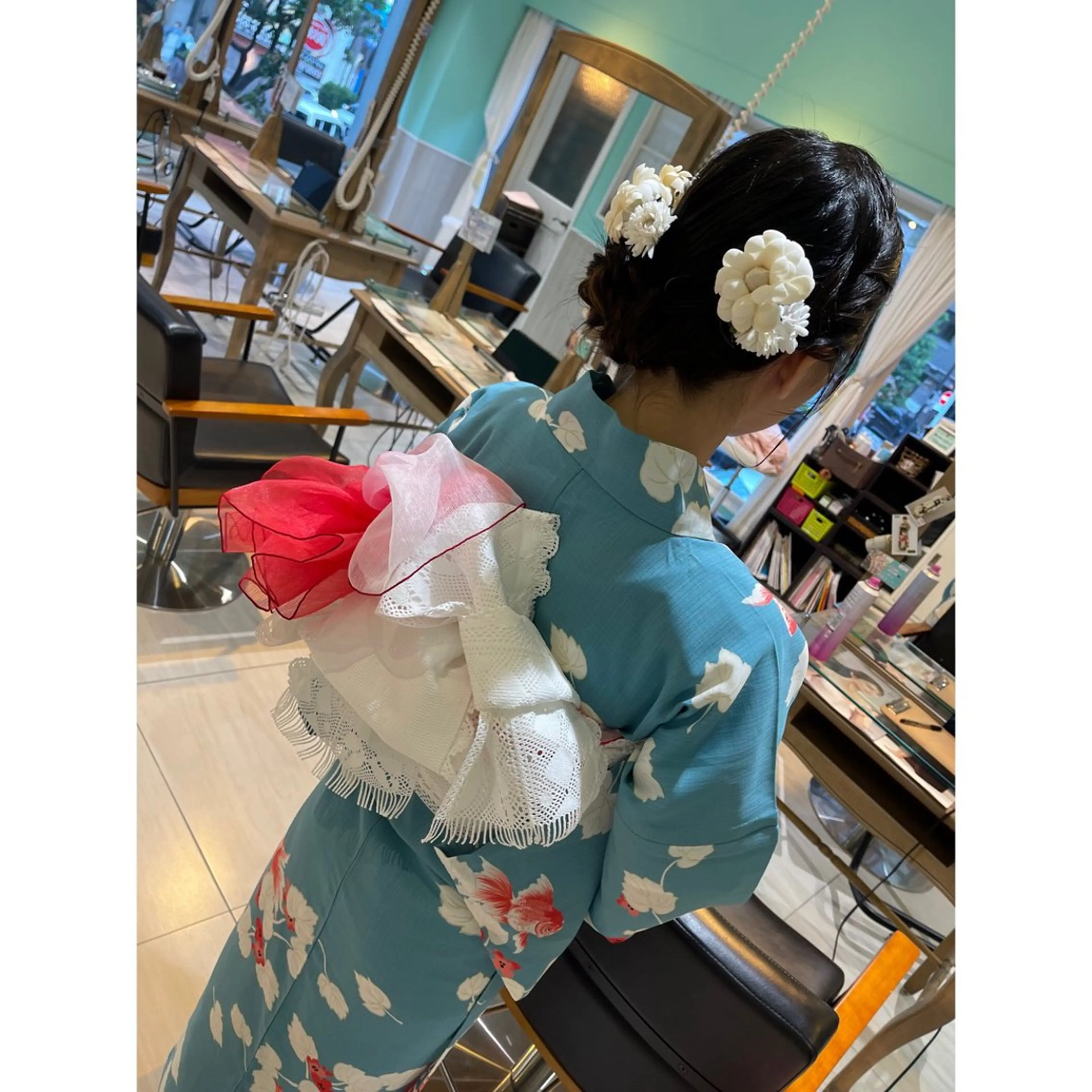 セミロング カラー ヘアアレンジ 宮川 莉央のその他イメージ