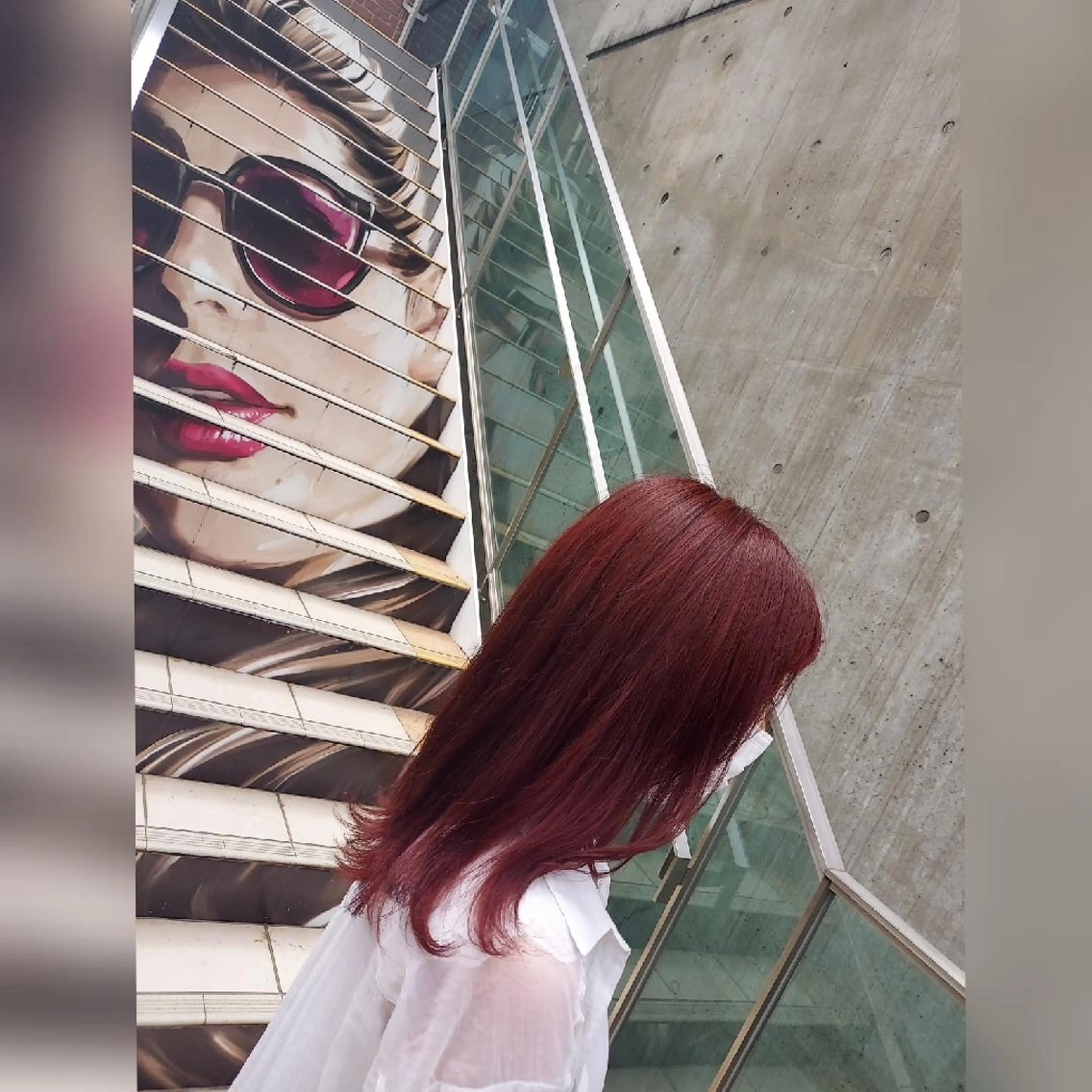 セミロング カラー あかね☆ヘアアレンジ /ボブ/縮毛矯正のヘアスタイル