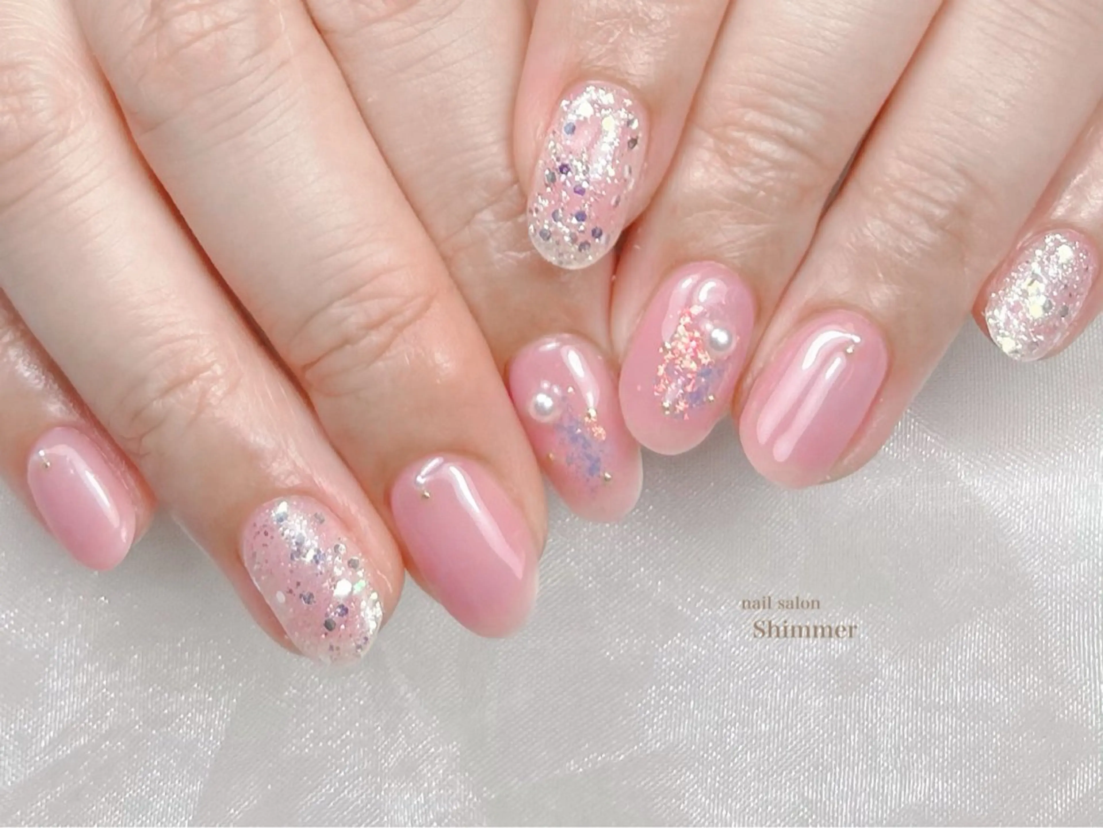 ネイル Shimmer Risaのネイルデザイン