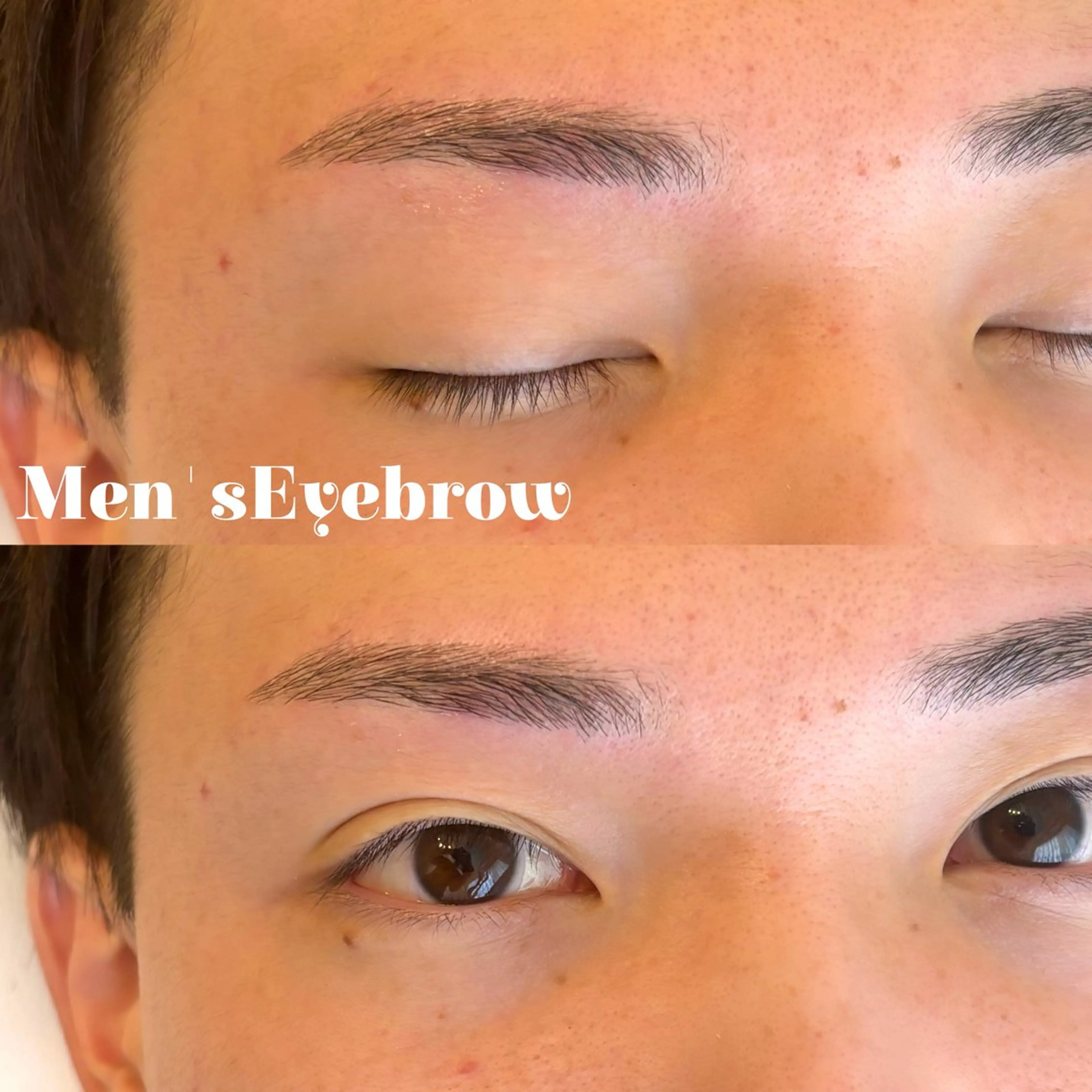 アイブロウ メンズアイブロウ 𝐞𝐢𝐠𝐡𝐭 🤍𝐑𝐄𝐈のマツエク・マツパデザイン
