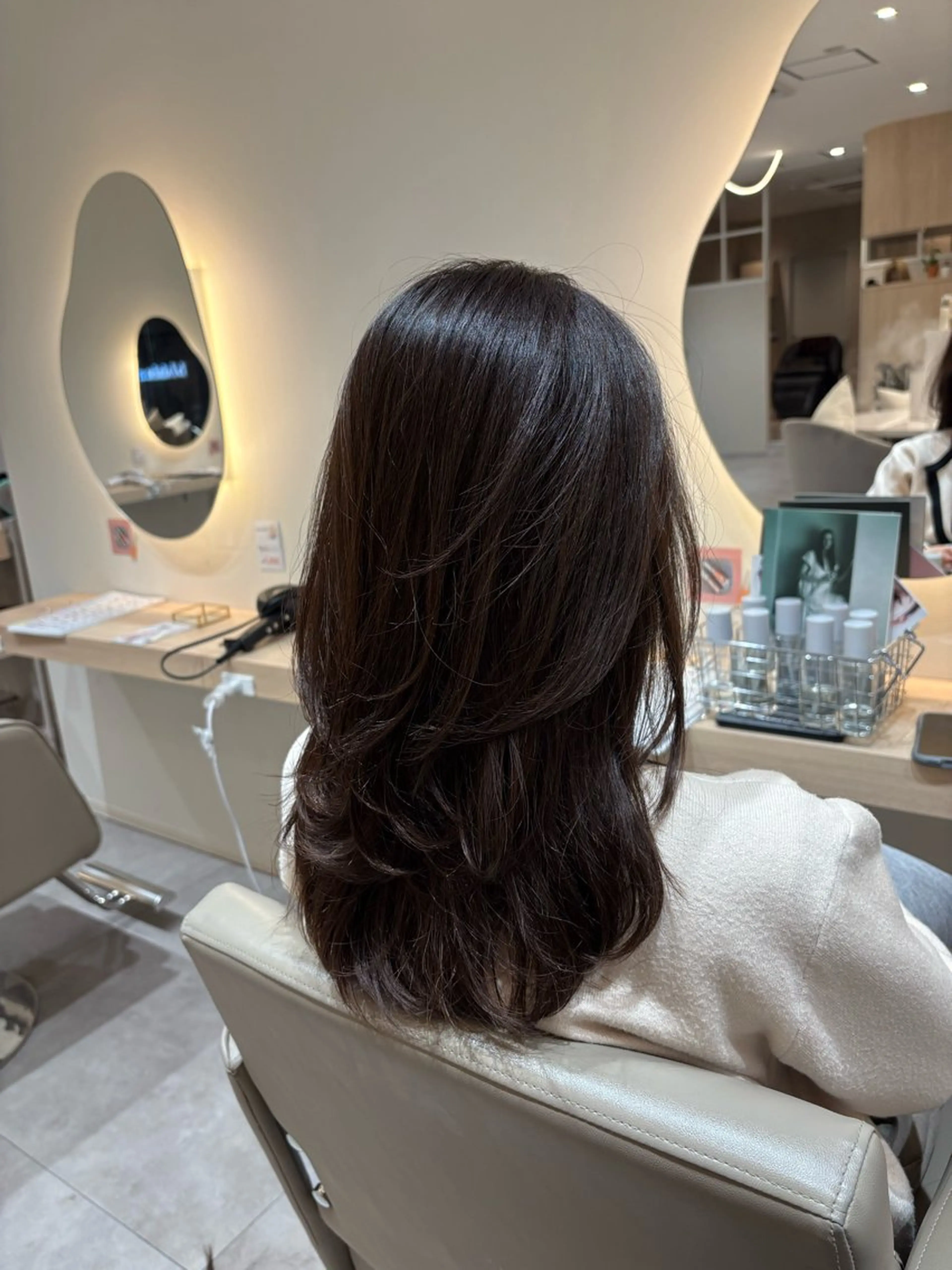 ロング カラー カット ヘアカラー レイヤー/透明感/髪 質改善/メンズ/佐藤のヘアスタイル