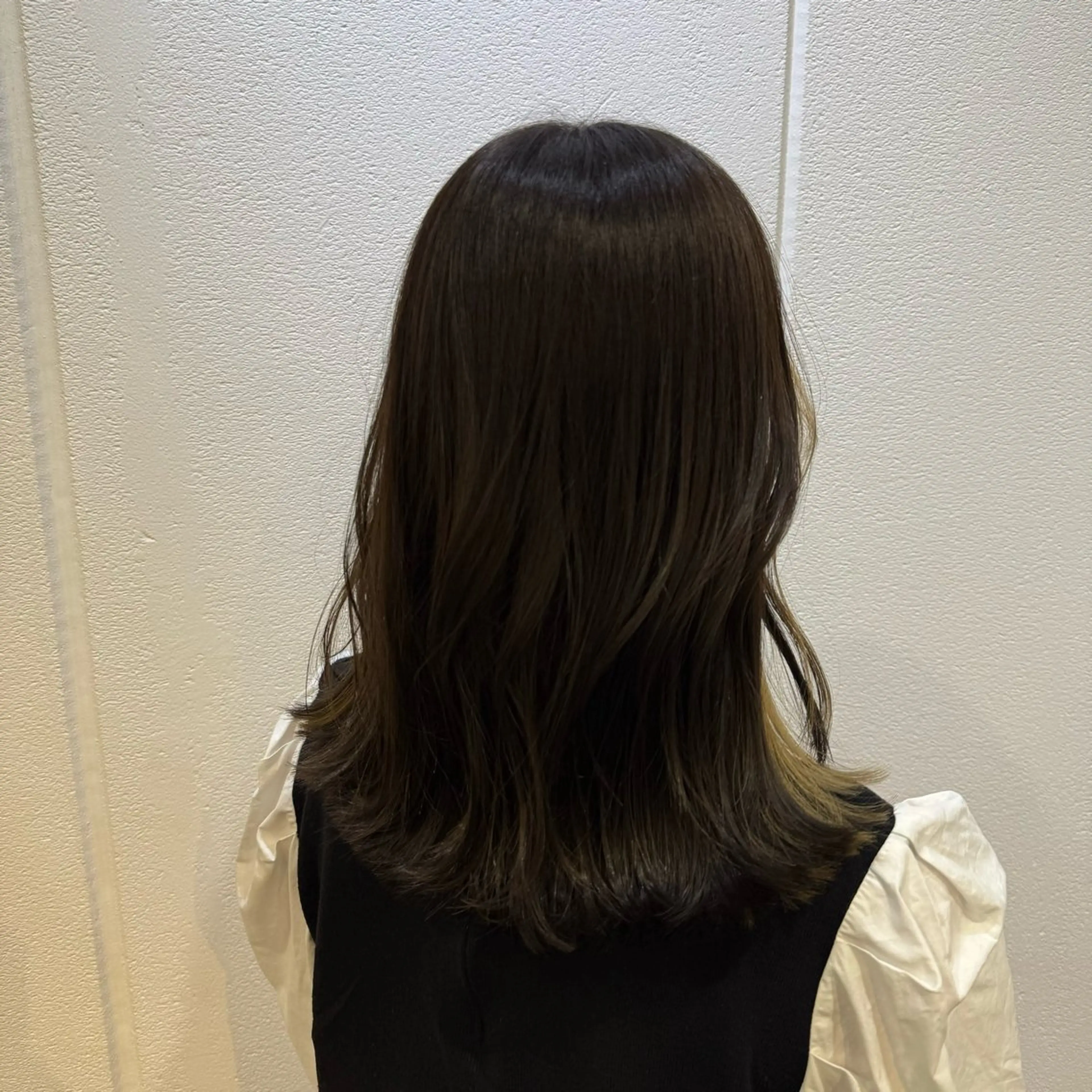 ミディアム カラー Lolonois梅田 /Okazaki:)のヘアスタイル