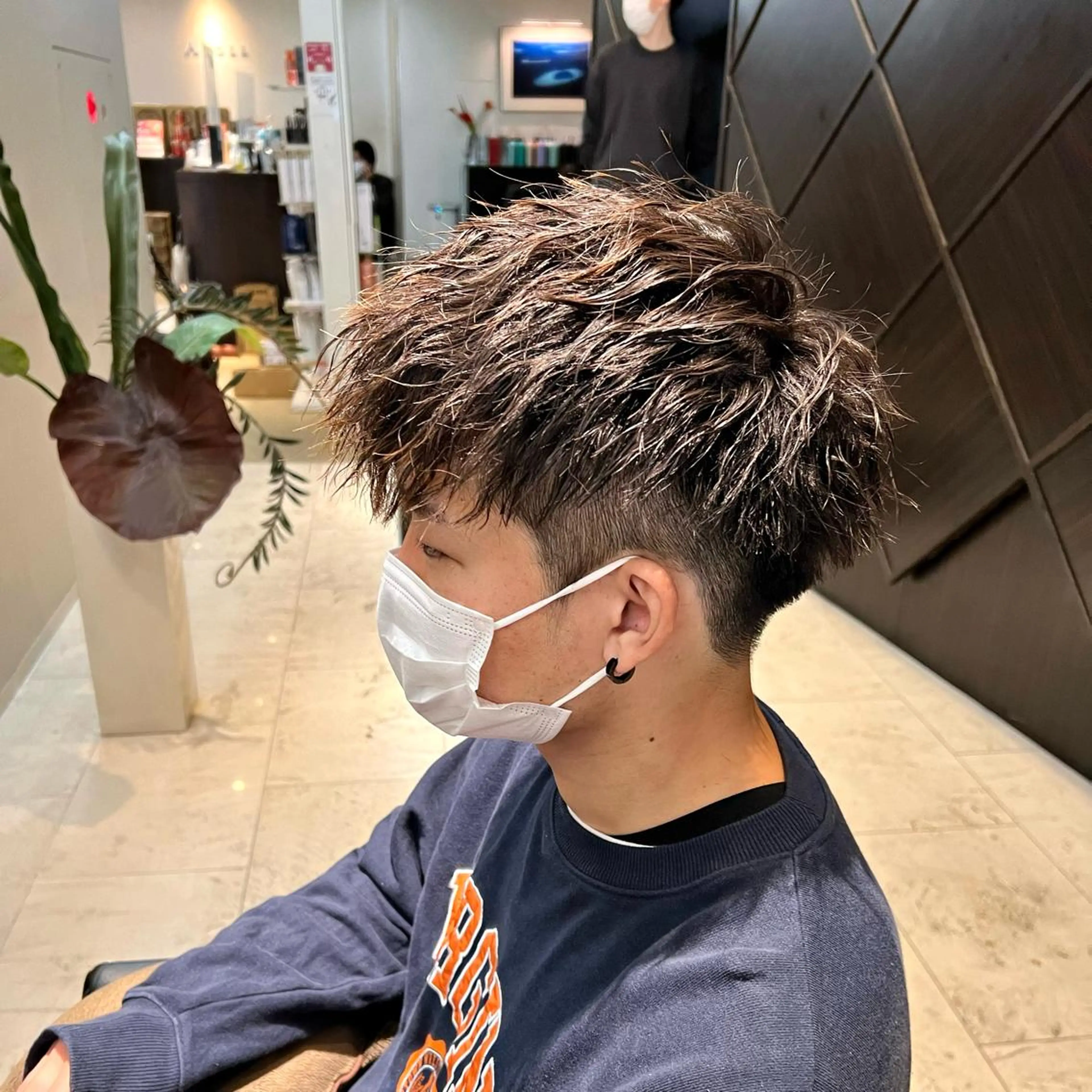 パーマ メンズ メンズパーマ メンズツイストパーマ ツイストパーマ カット パーマ トリートメント メンズ専門　井藤 雅也のヘアスタイル