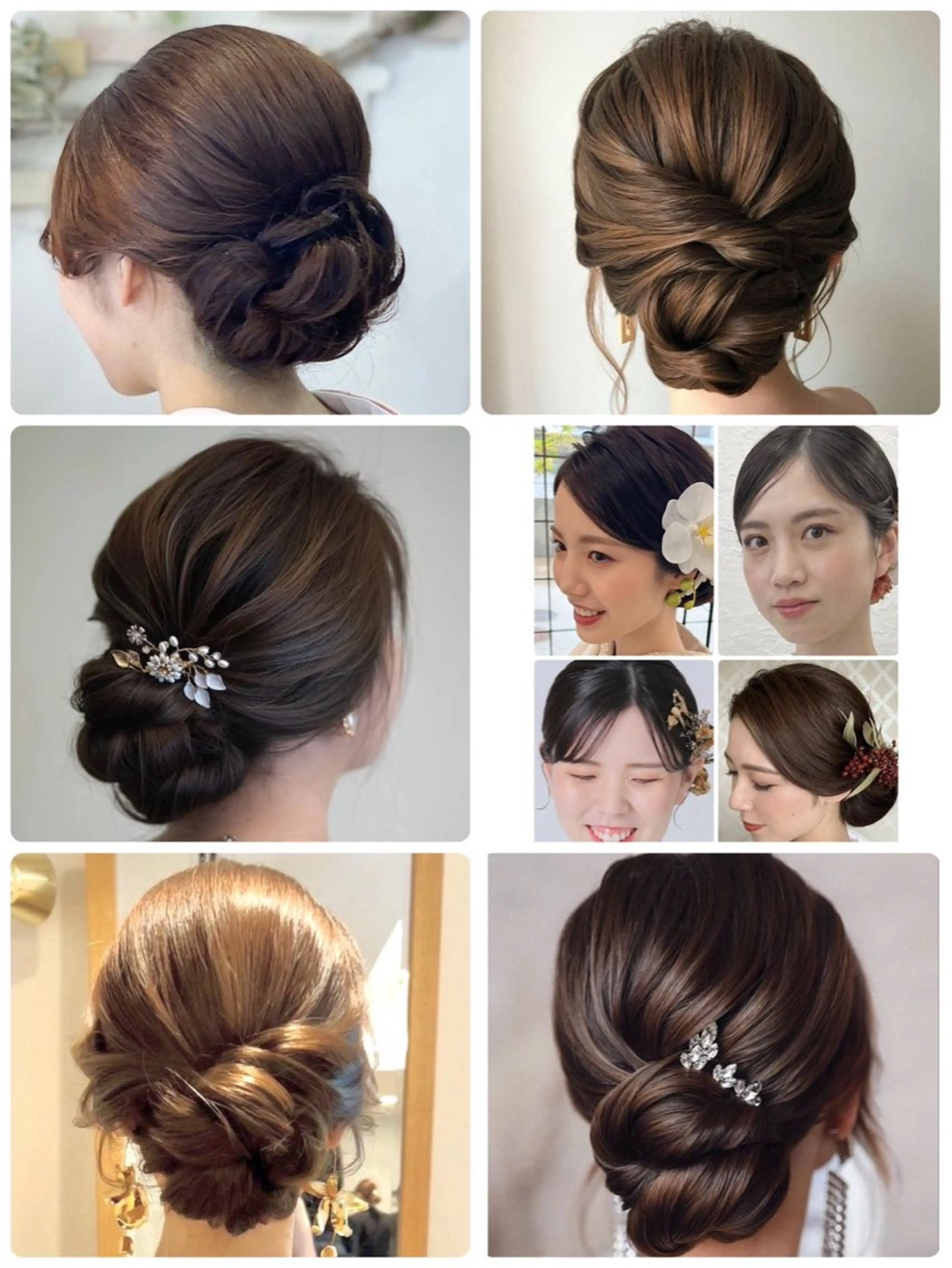 8:30​〜​無料ヘアセットモデル🎀（1/14.21）綺麗めアップスタイルの写真