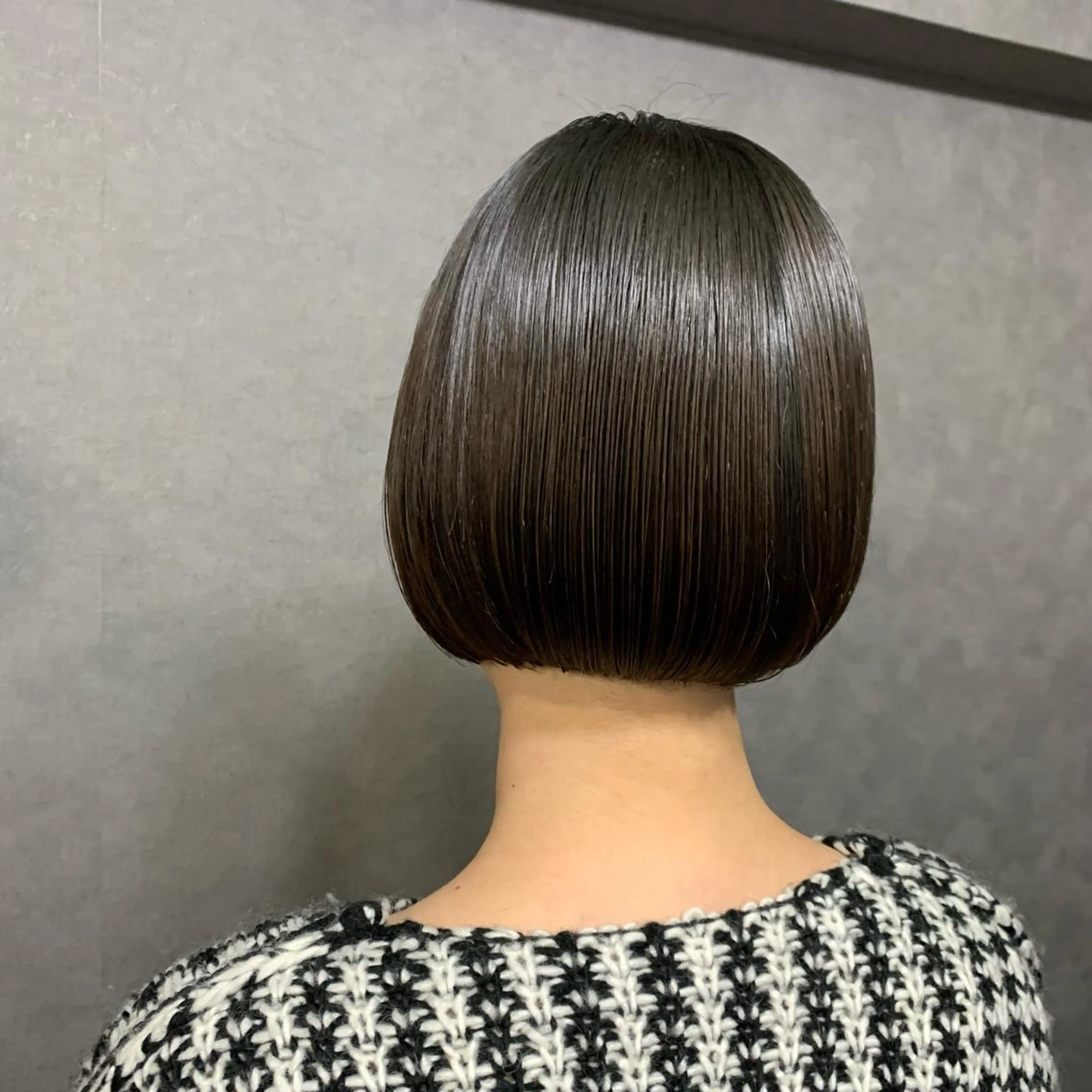 ショート ボブ カット トリートメント chouette/ 根本優希のヘアスタイル