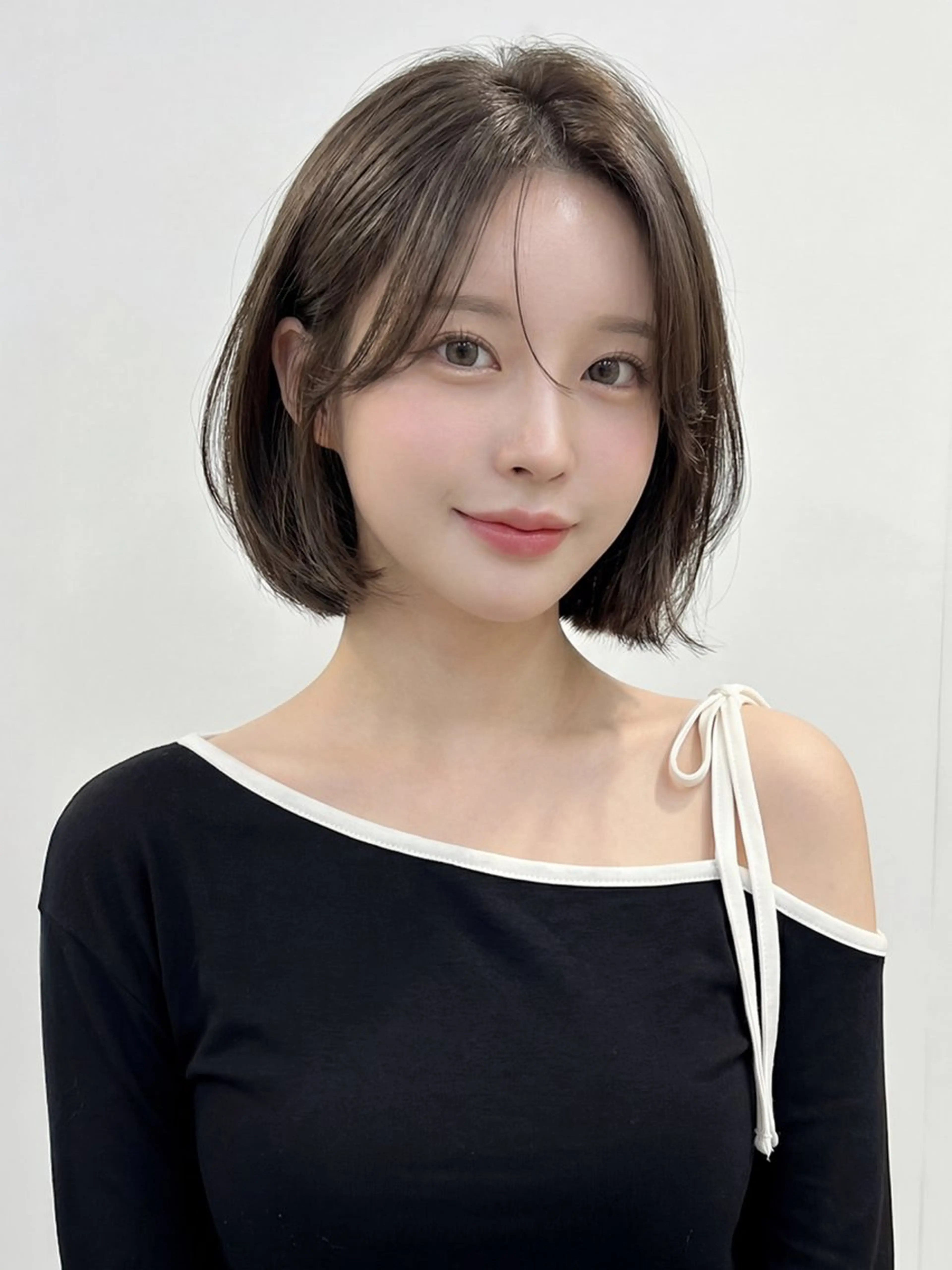 ショート カラー カット ヘアカラー 縮毛矯正 トリートメント 莉乃/縮毛矯正/髪質 改善/艶カラーのヘアスタイル