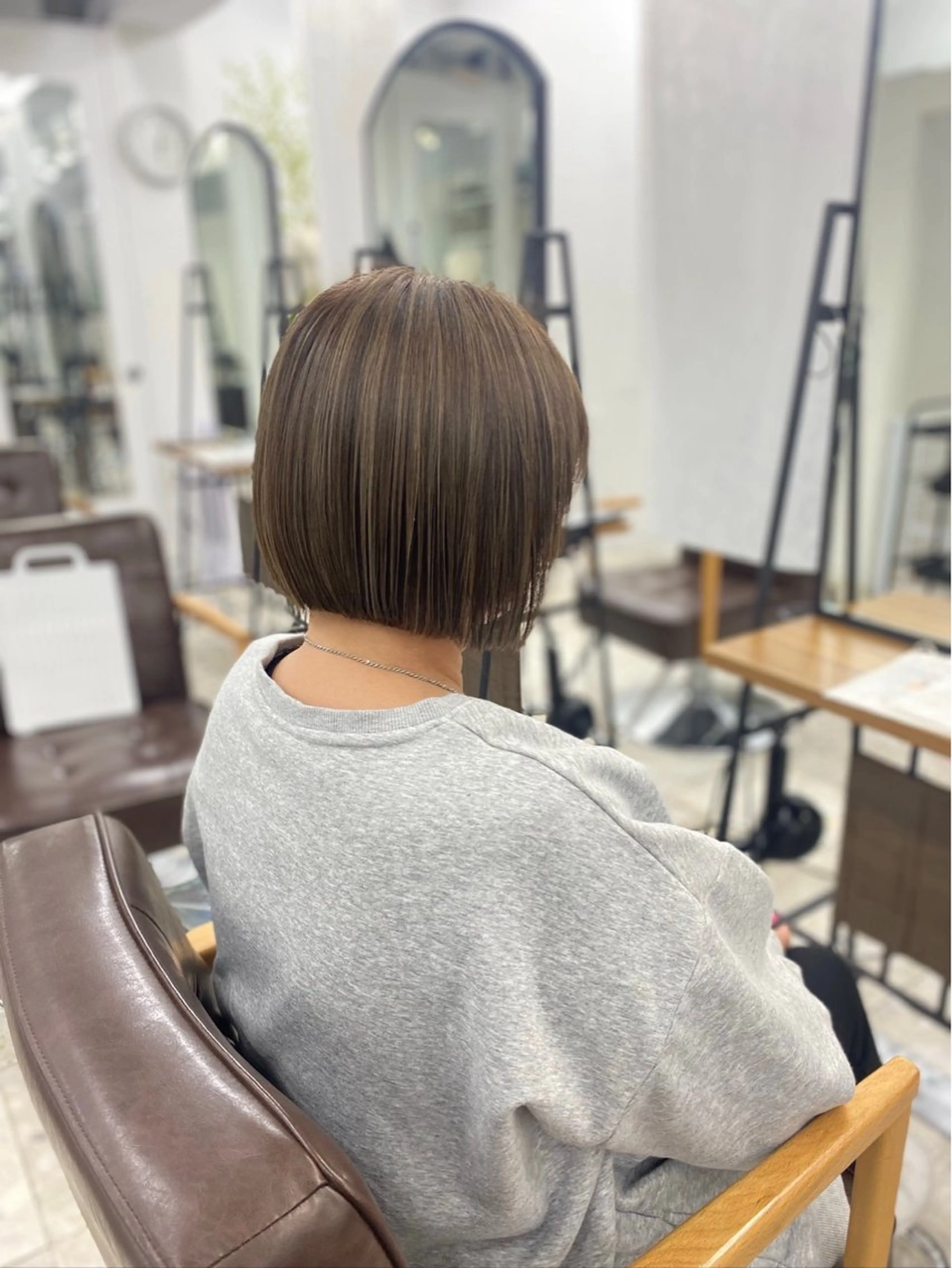 ショート カラー 🧸縮毛矯正特化 金澤 彩香🎀のヘアスタイル