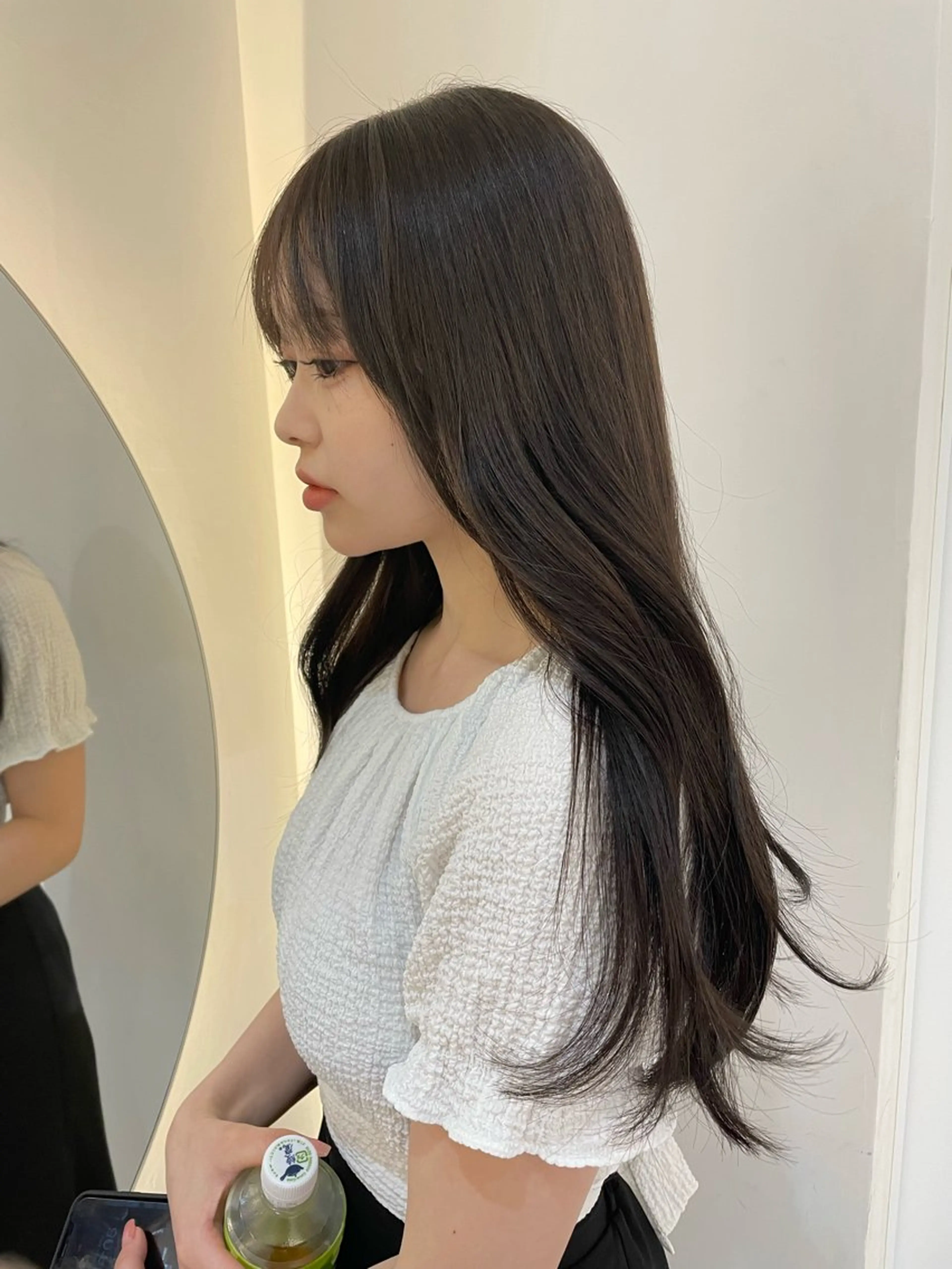 ロング カラー 佐原 里奈のヘアスタイル