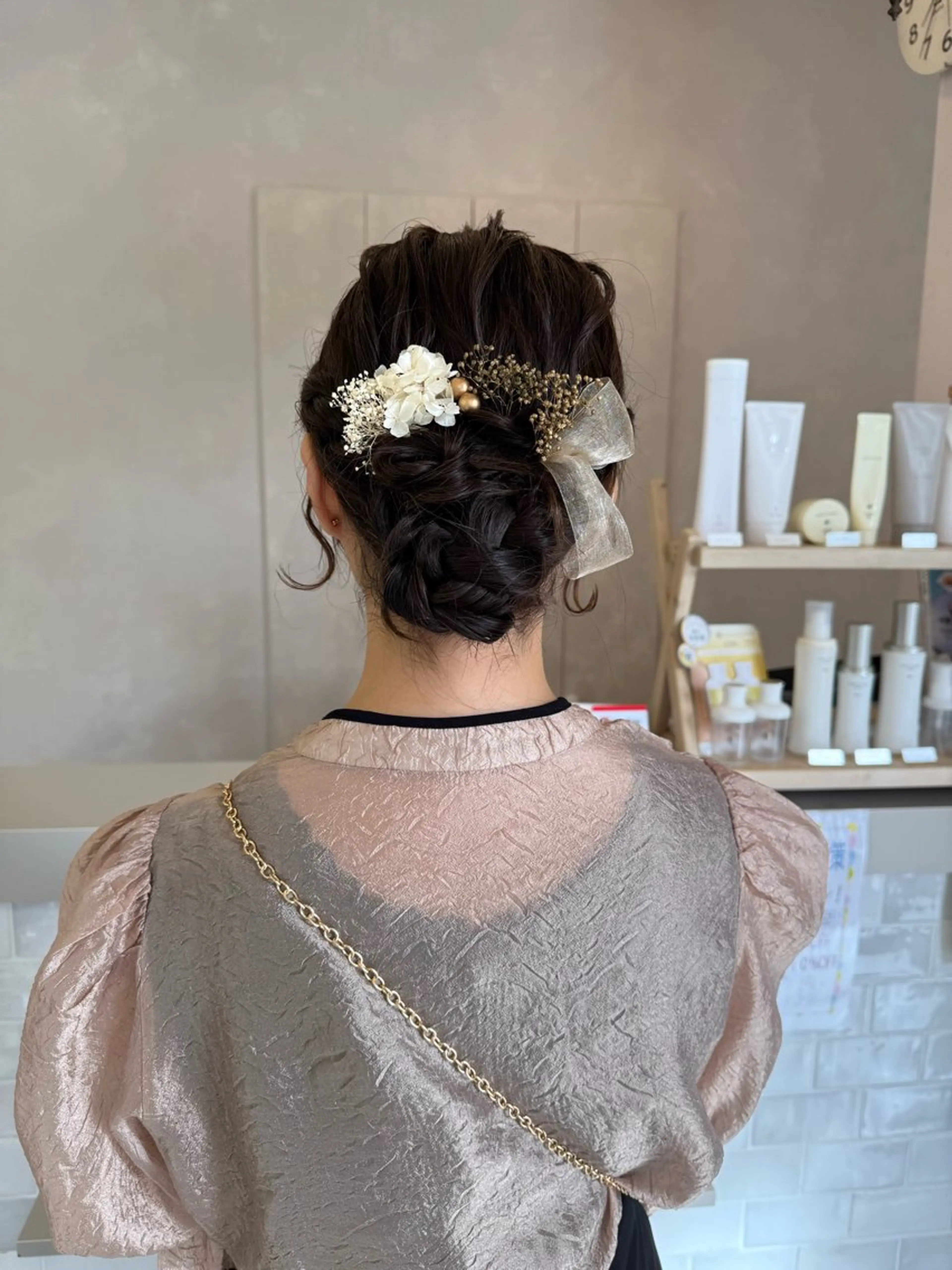 ヘアアレンジ ヘアセット 永田 彩華のヘアスタイル