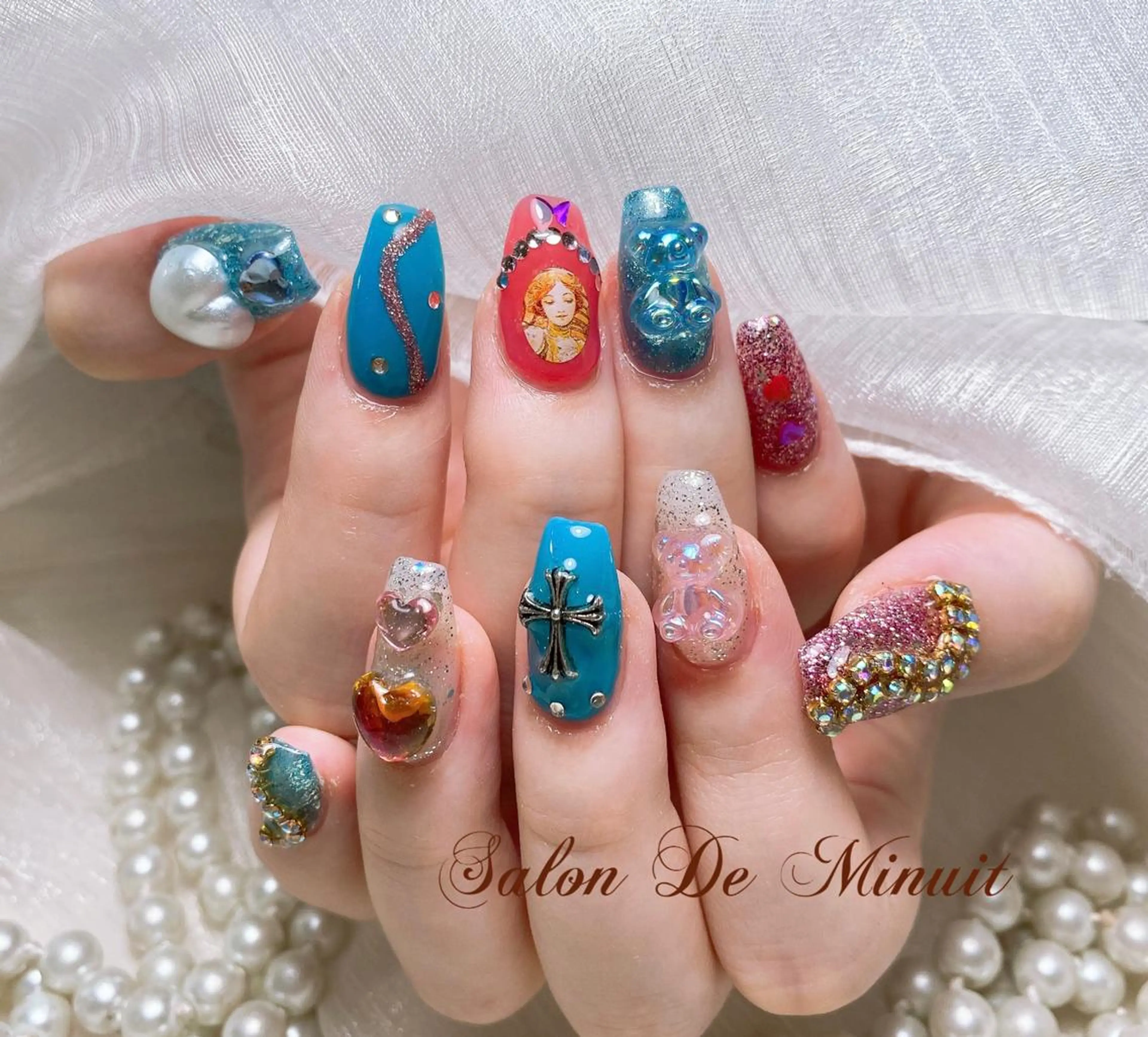 ネイル ハンドネイル ハンドケア Momo 🤍のネイルデザイン