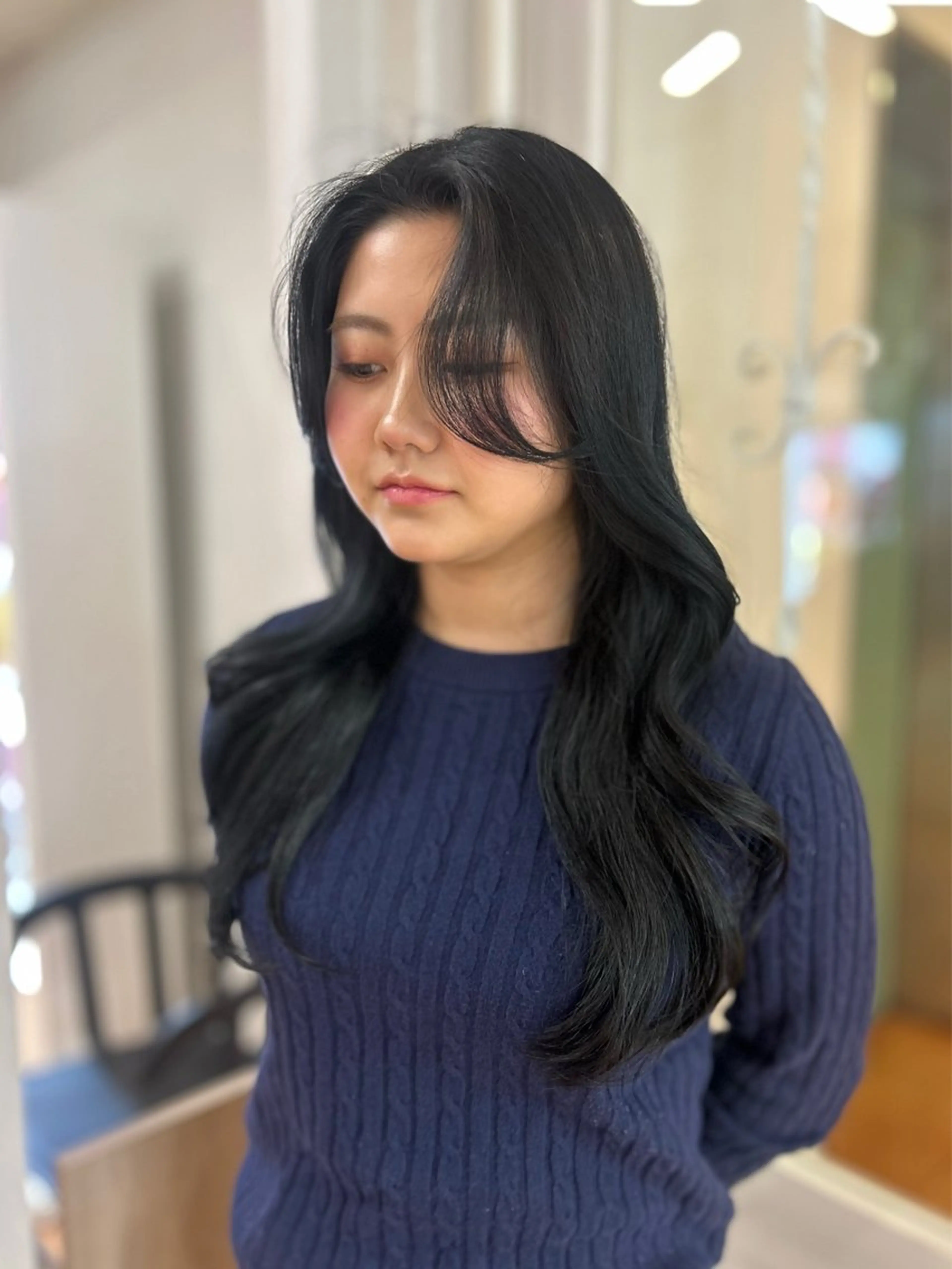 カラー カット ヘアカラー トリートメント CIEL 難波店所属・🎀透明感/レイヤ ー/Kotona🎀のヘアスタイル