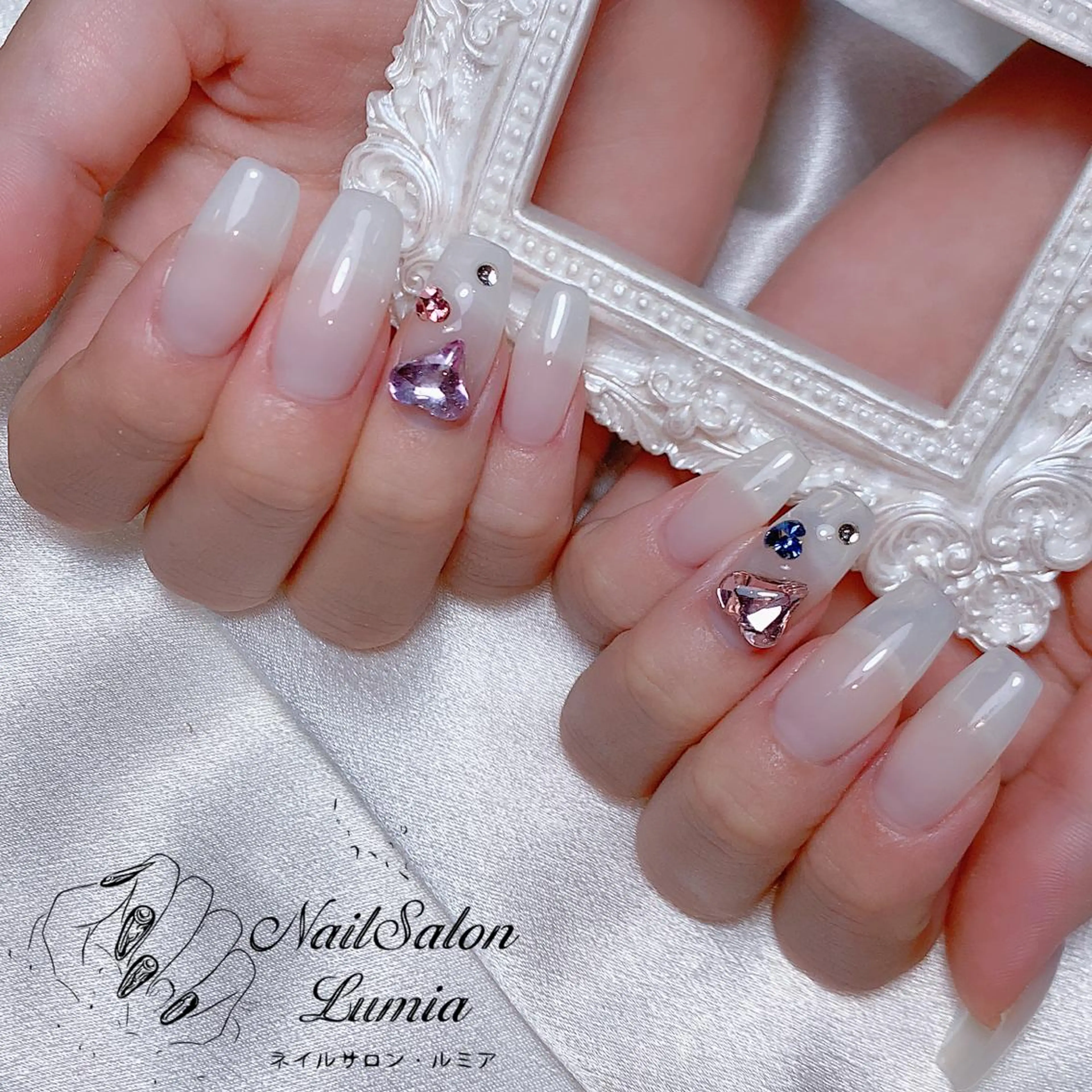 ネイル ハンドネイル ネイルサロン ルミア Lumia 店長のネイルデザイン