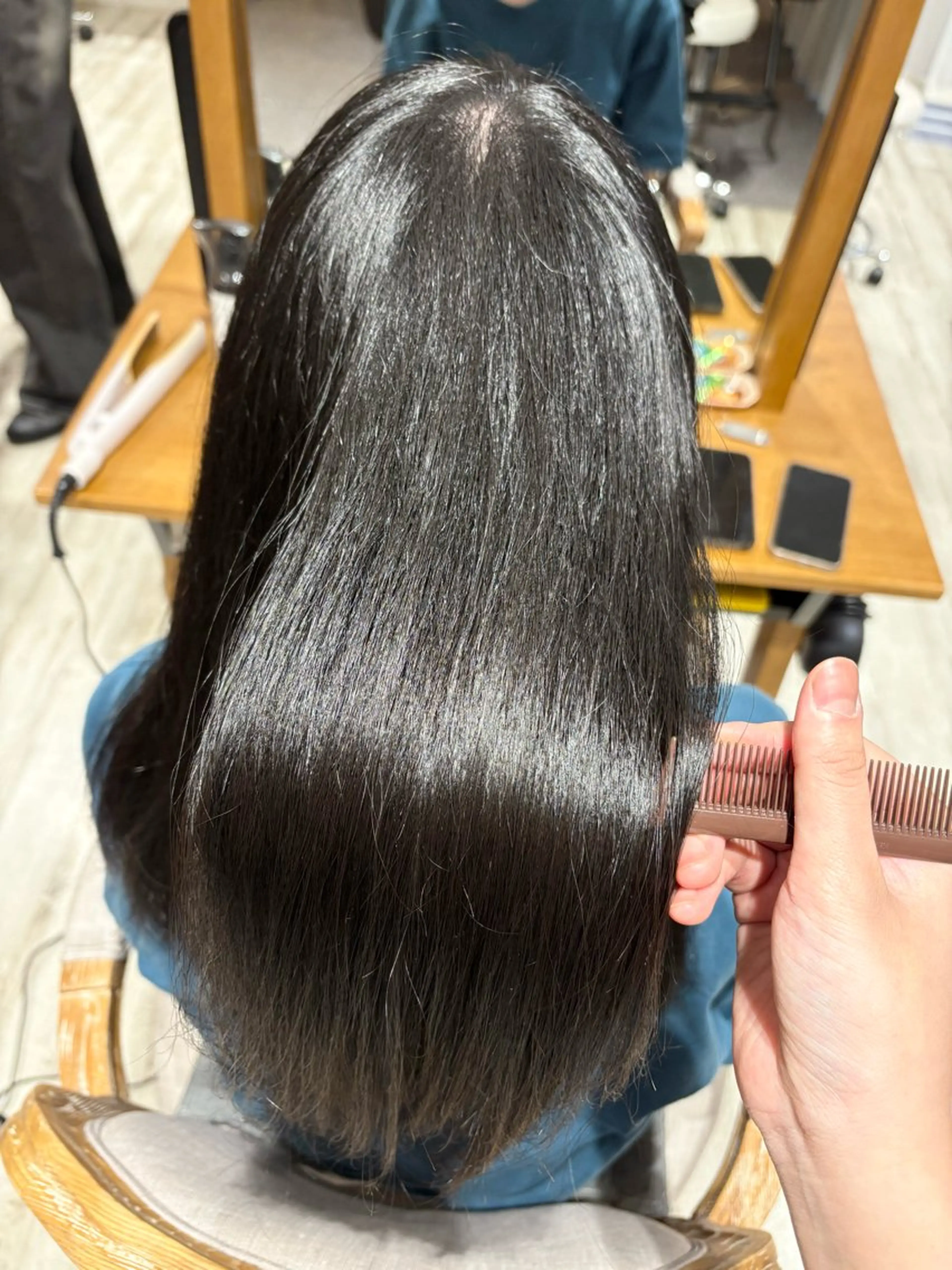 髪質改善トリートメントの写真