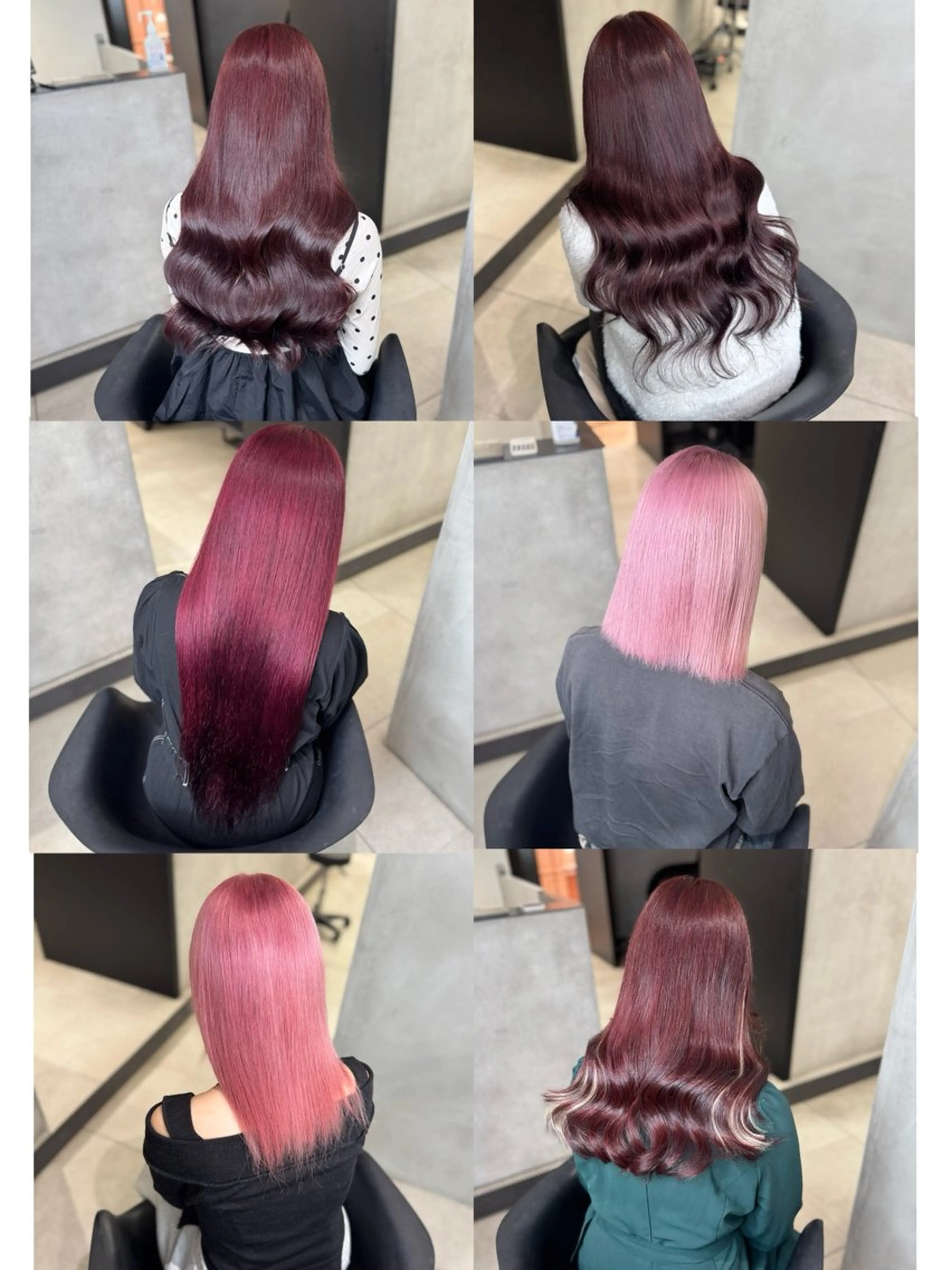 ロング カラー ピンクカラー 大阪 梅田/ ハイトーン/エクステのヘアスタイル