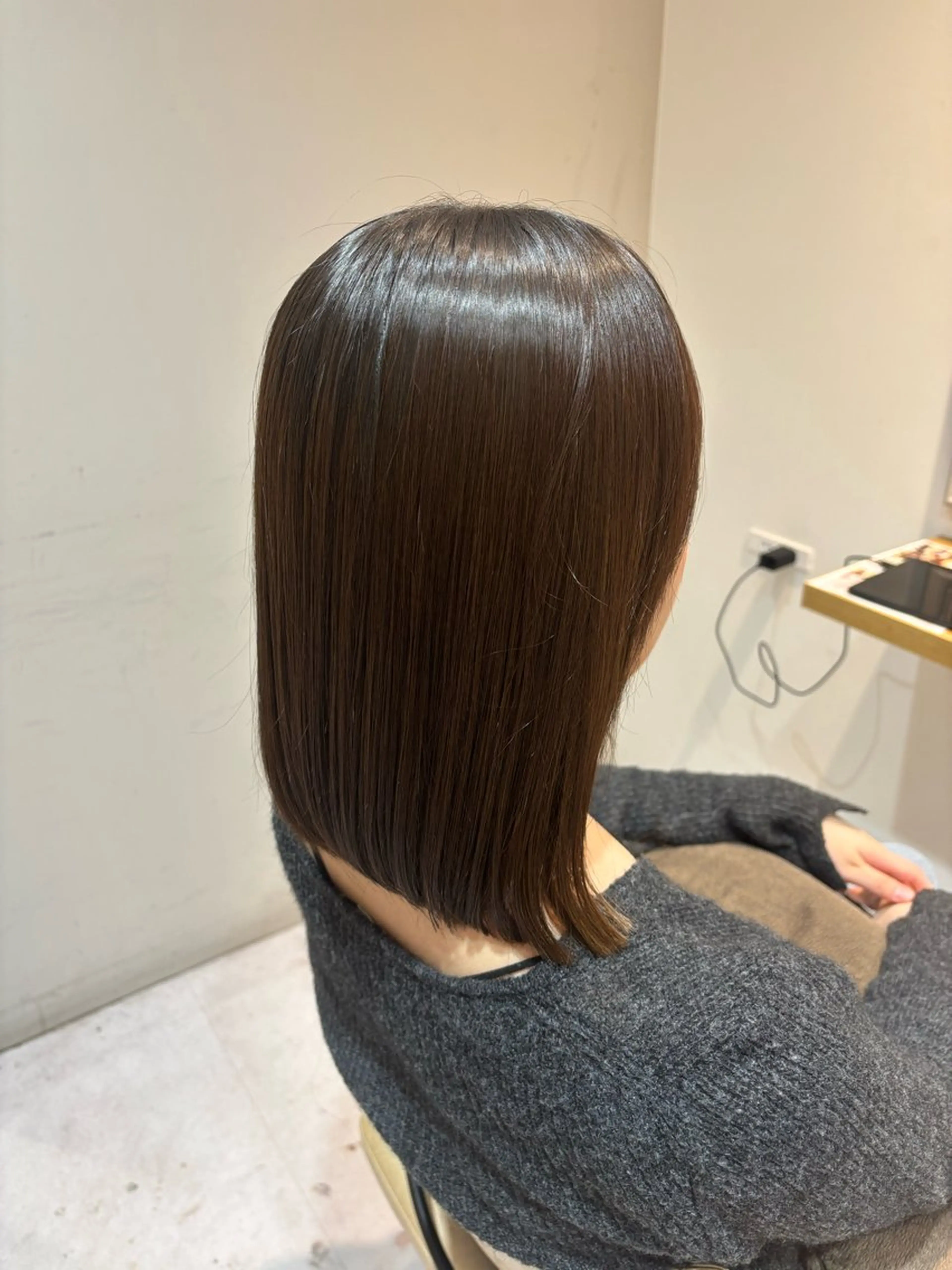 ミディアム 江副 朱星のヘアスタイル