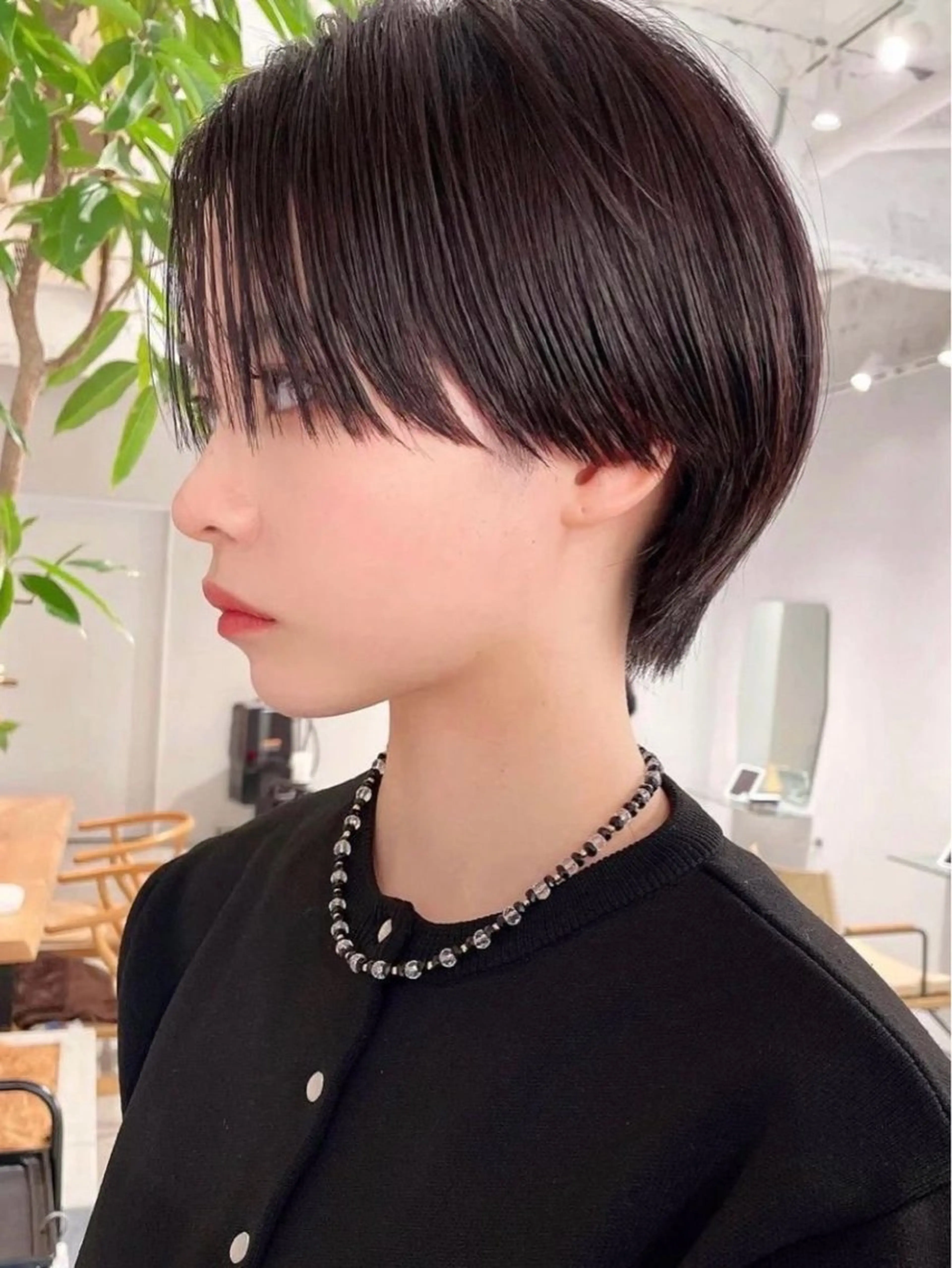 無料レディースショートカットヘアモデル限定の写真