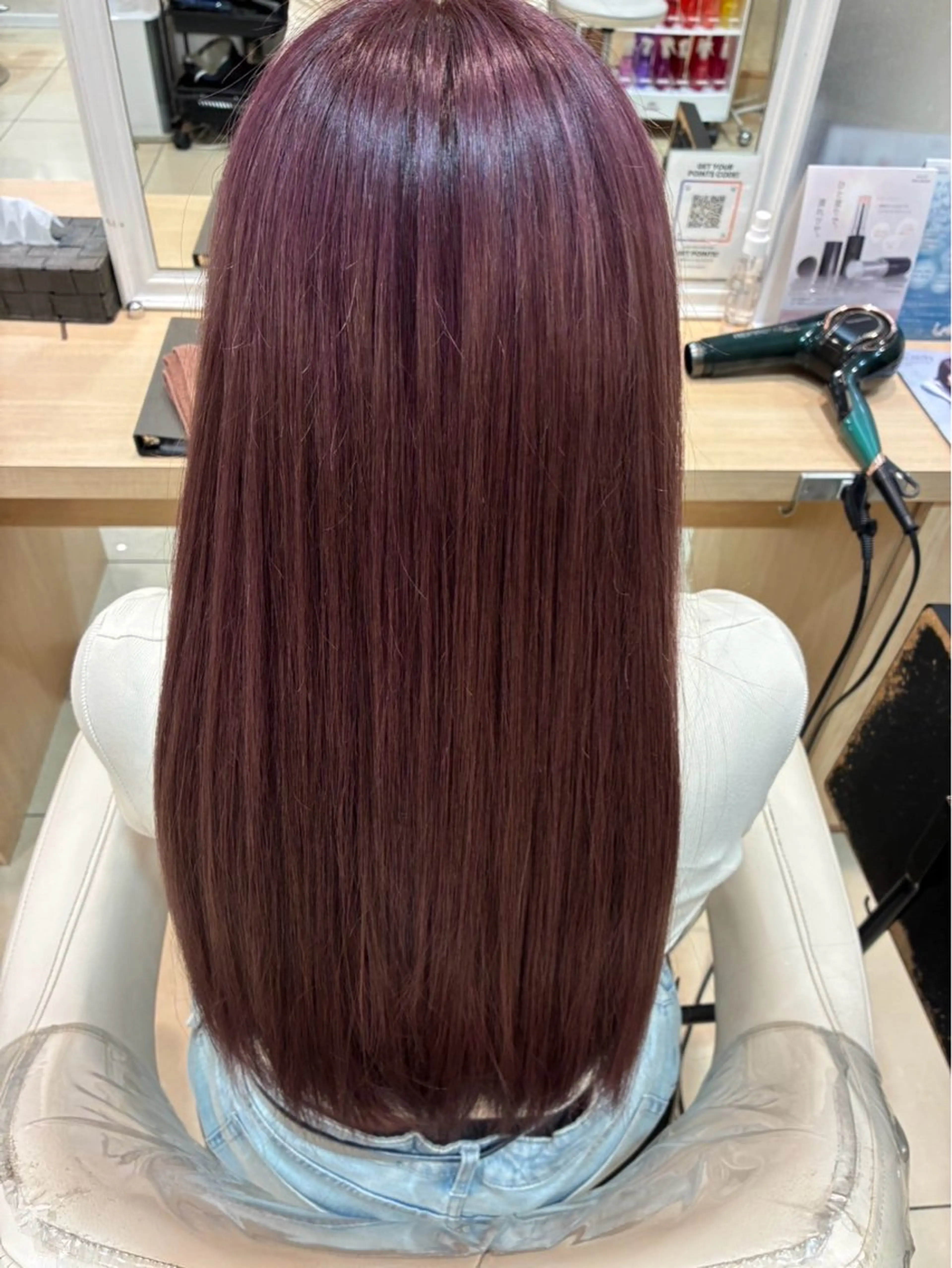 ロング カラー ラベンダーカラー ヘアカラー Ash中目黒店 Mizuki 🎀のヘアスタイル