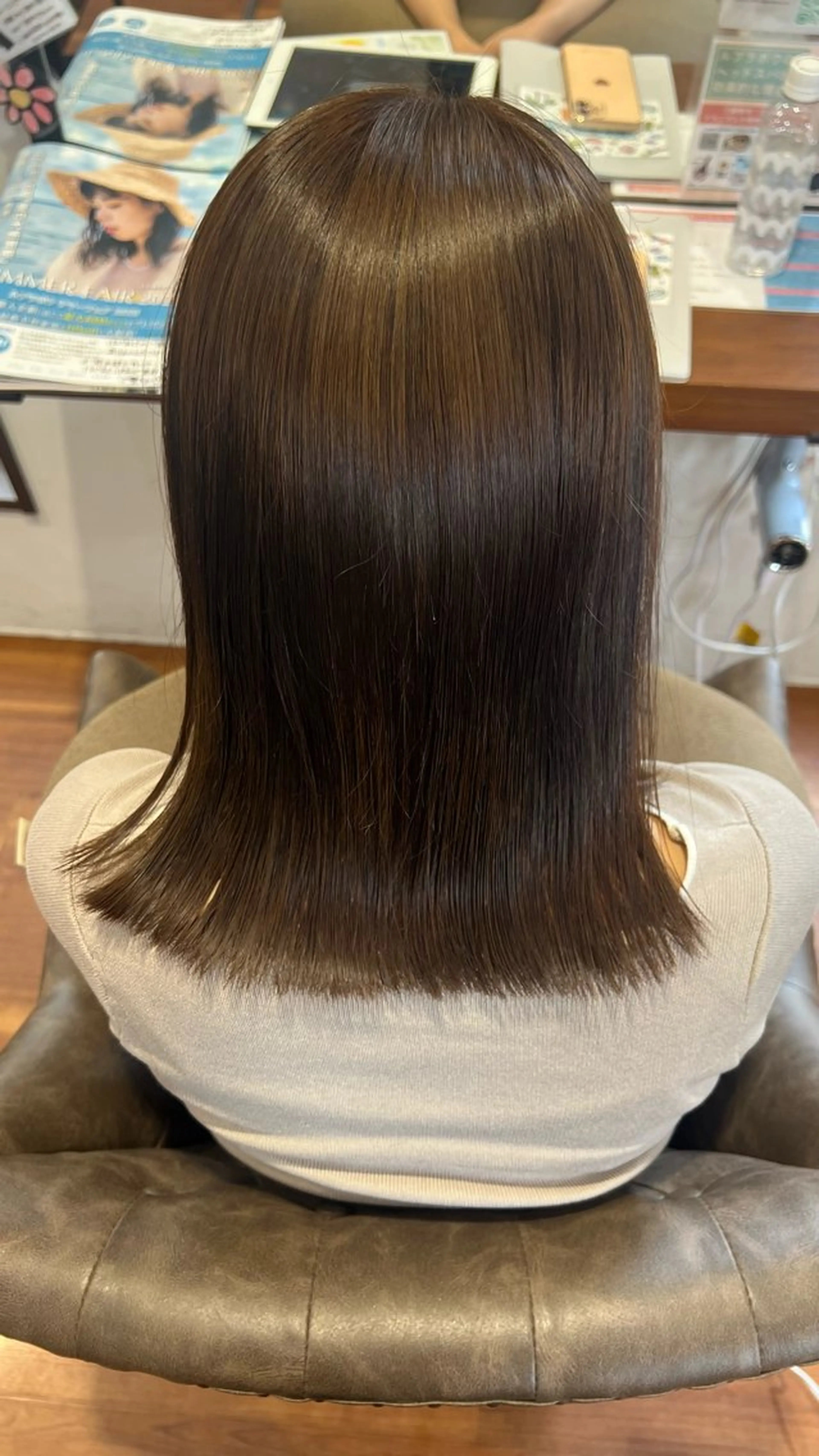 【🎄12月限定🎅🏻】カット(ミディアム・ロング限定)+プレミアムカラー+トリートメントの写真