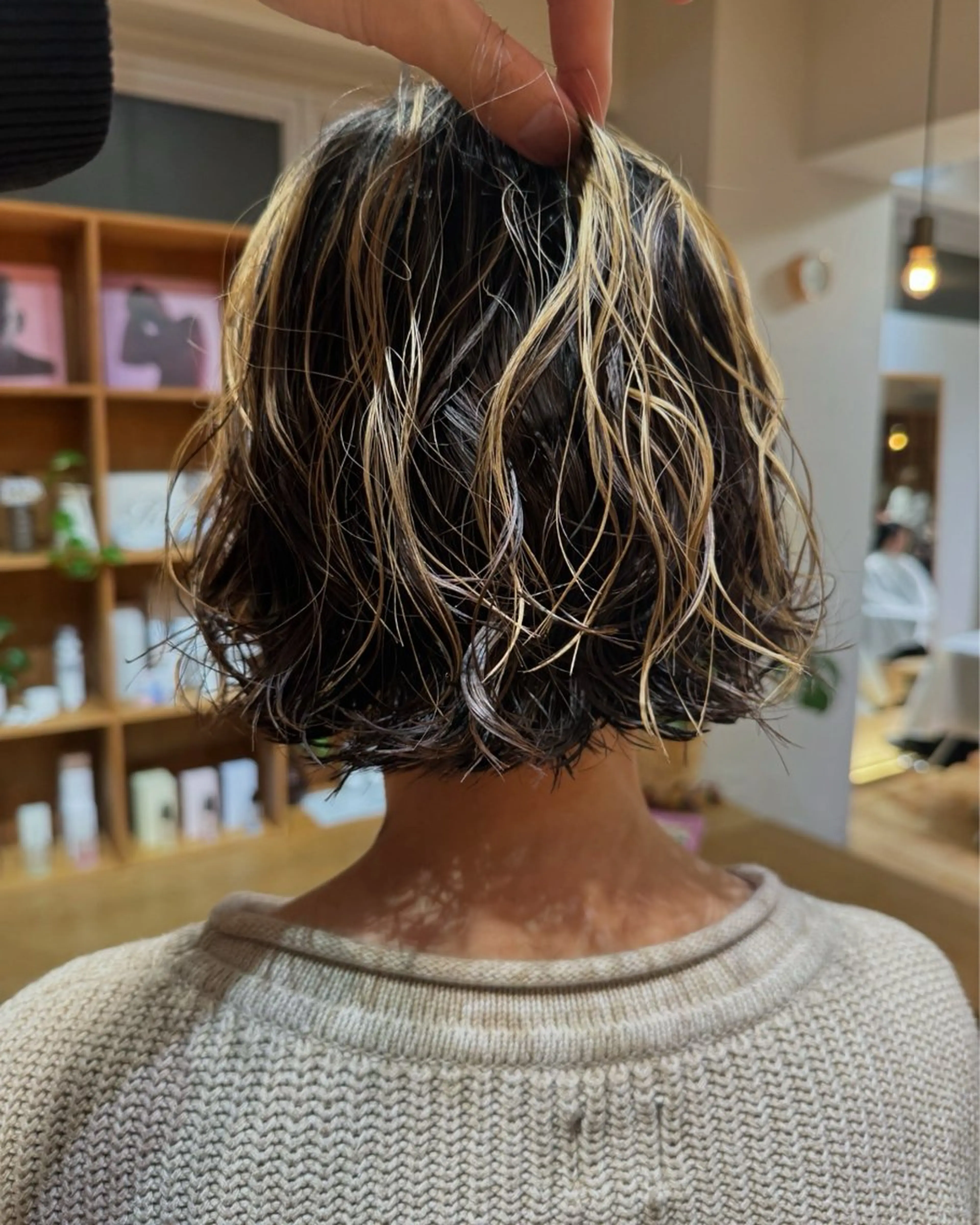 ショート パーマ カット パーマ トリートメント ボブ/ショート 吉田竣のヘアスタイル