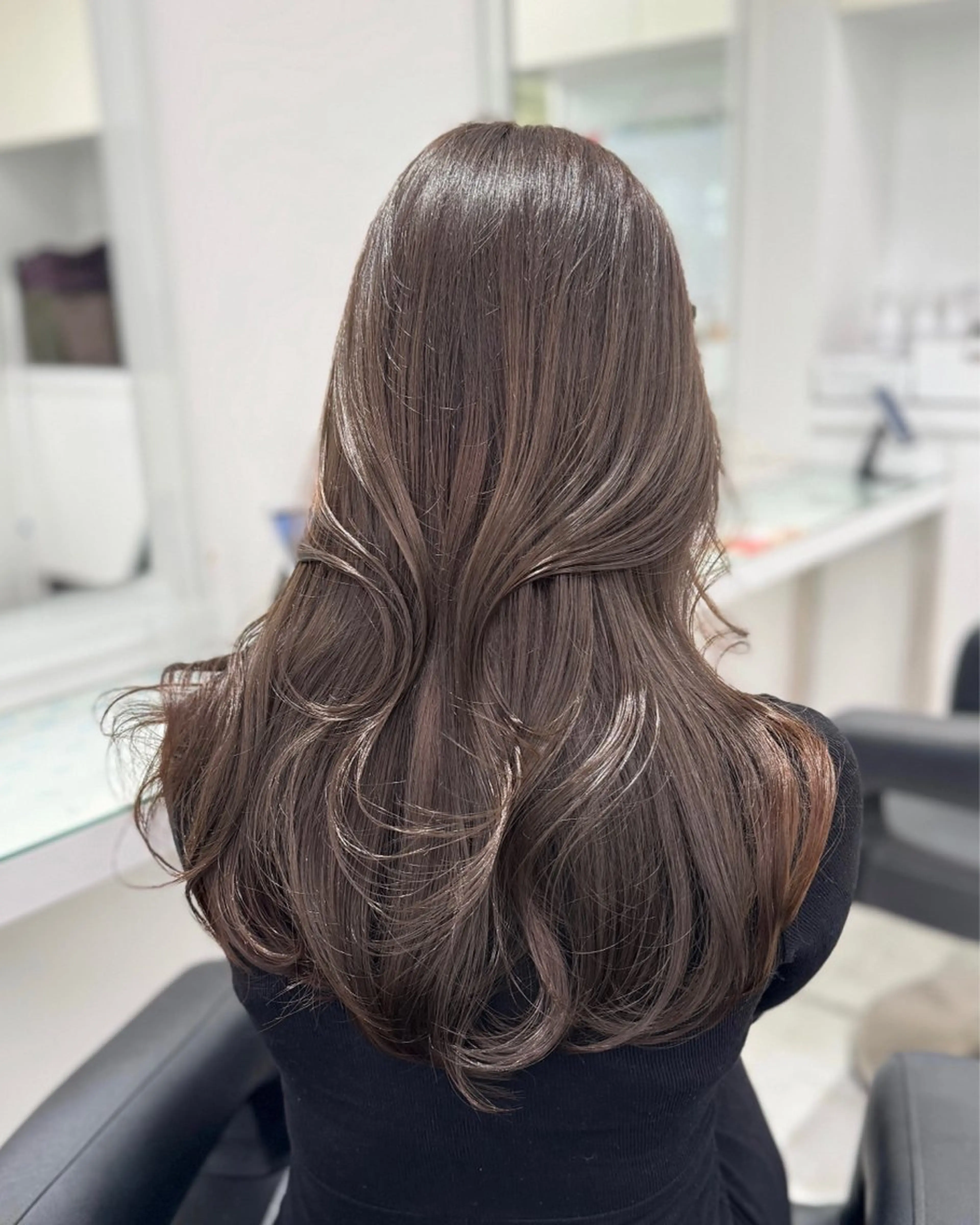 ロング カット ヘアカラー トリートメント 【似合わせカット】 大塩恭平のヘアスタイル