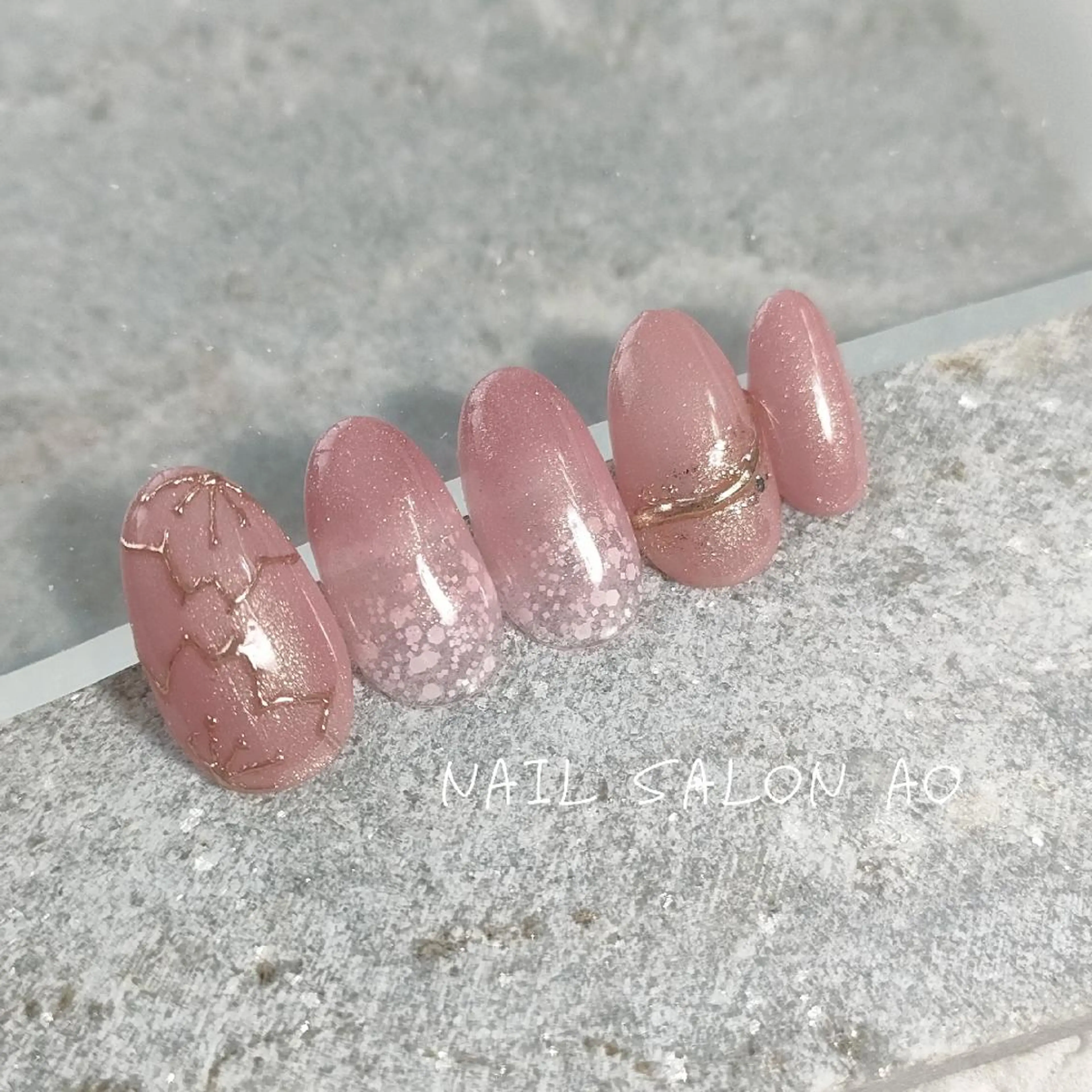 ネイル Nail Salon   AO✳Emiのネイルデザイン