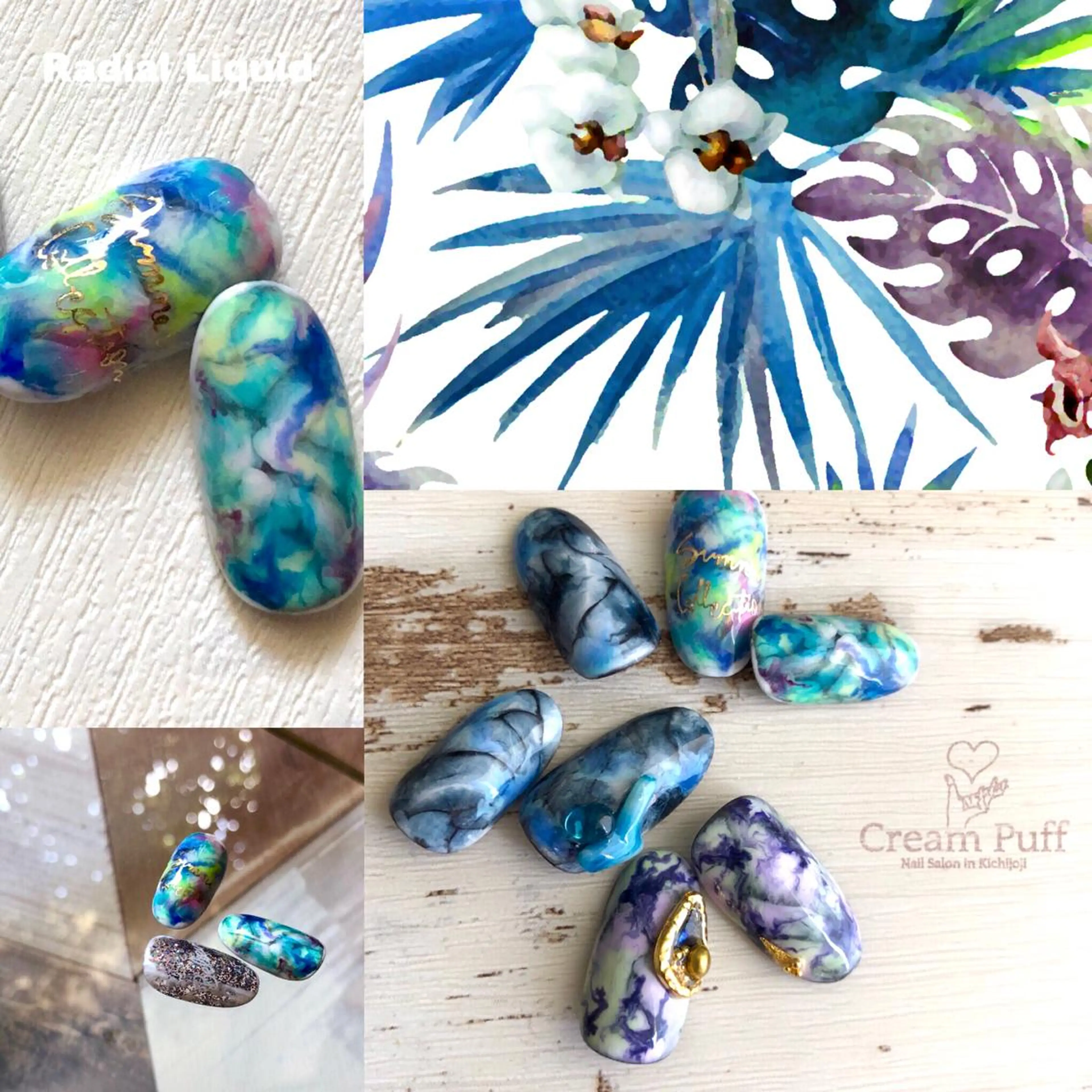 ネイル ニュアンスネイル HAMANO MIKAのネイルデザイン