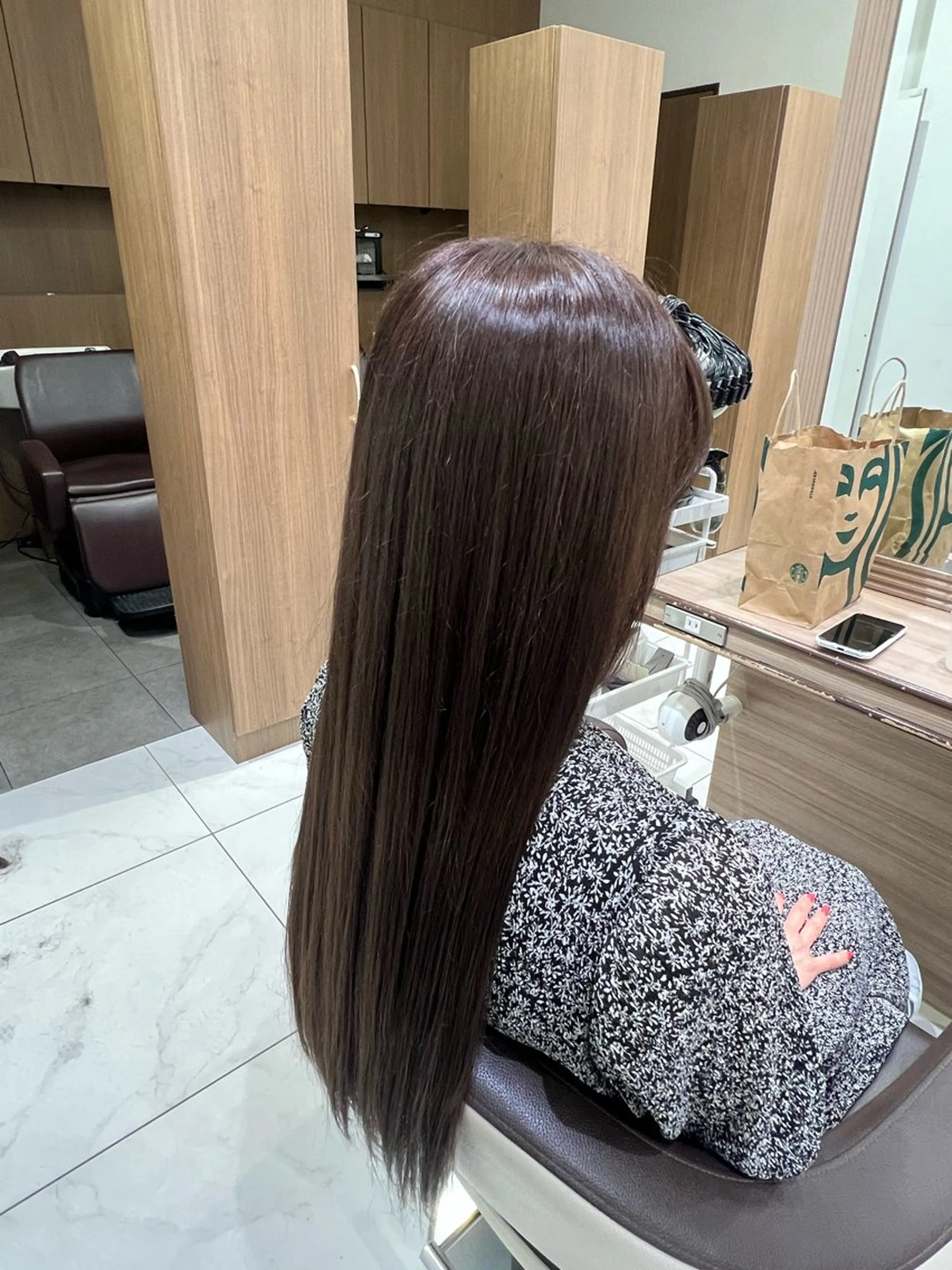 ロング カラー ✨髪質改善カラー 佐藤怜央✨のヘアスタイル