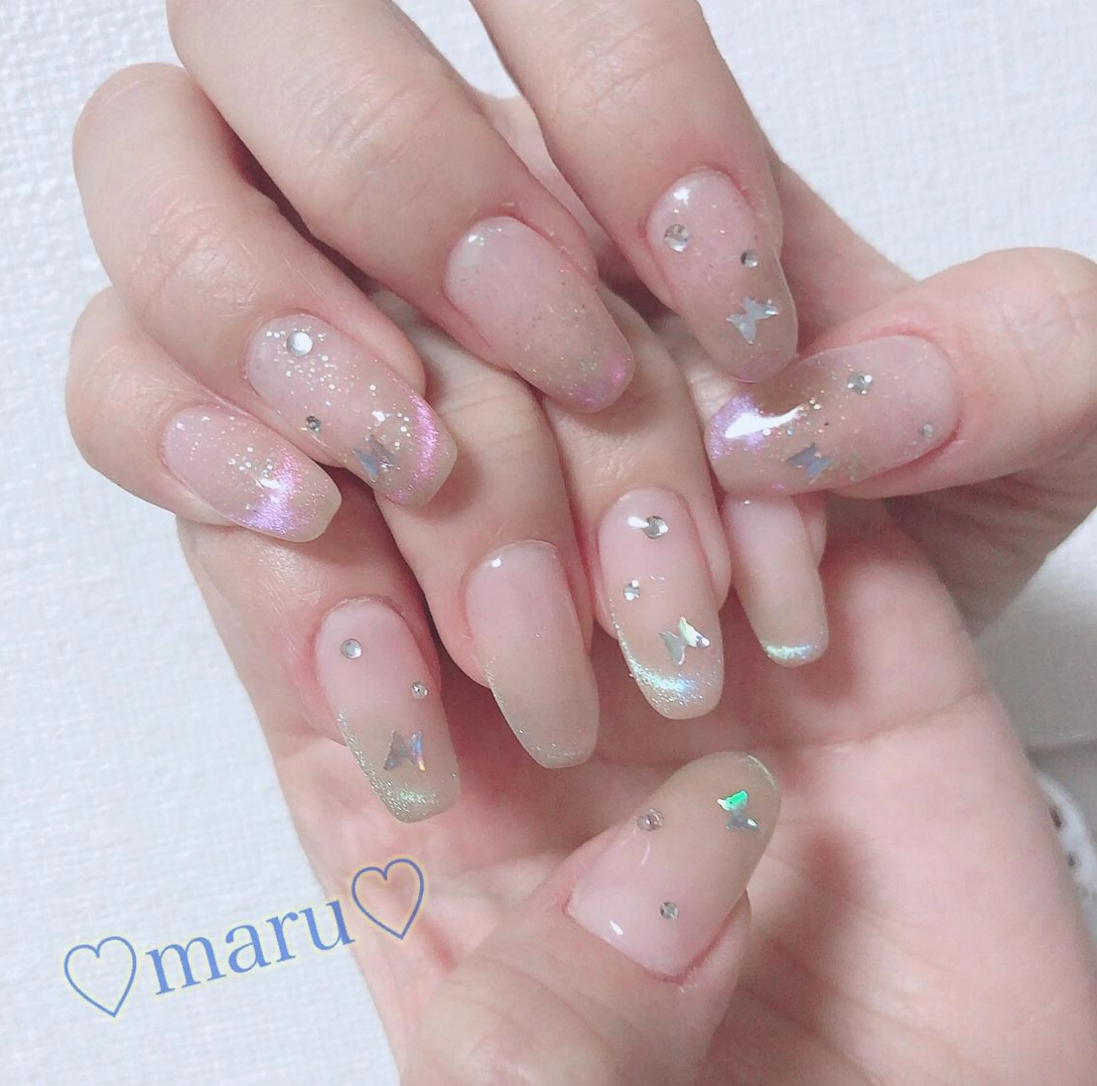 ネイル ハンドネイル フットネイル まるみ ♡のネイルデザイン