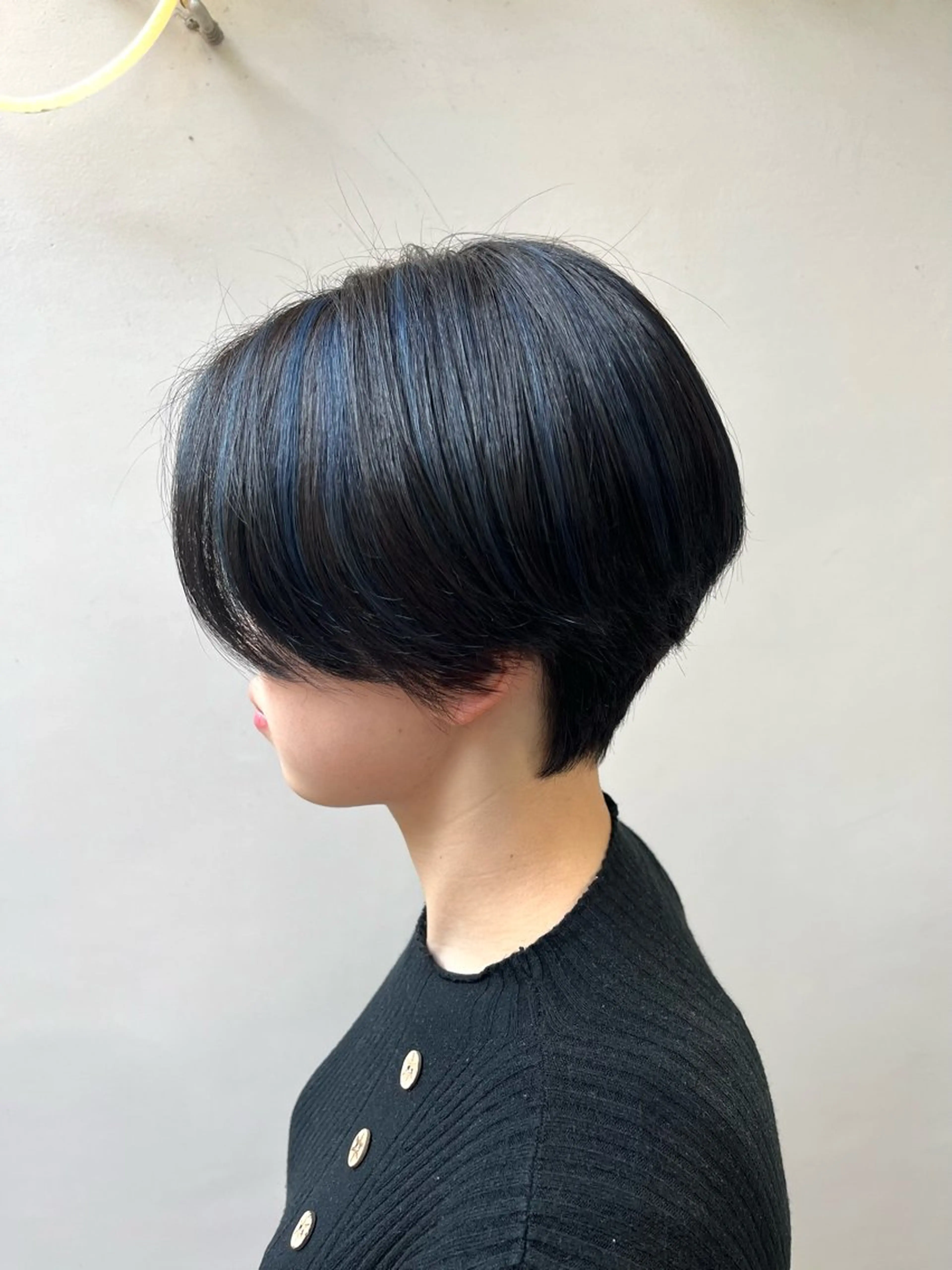 ショート ヘアカラー 韓国風透明感カラー 💎YUI💎のヘアスタイル