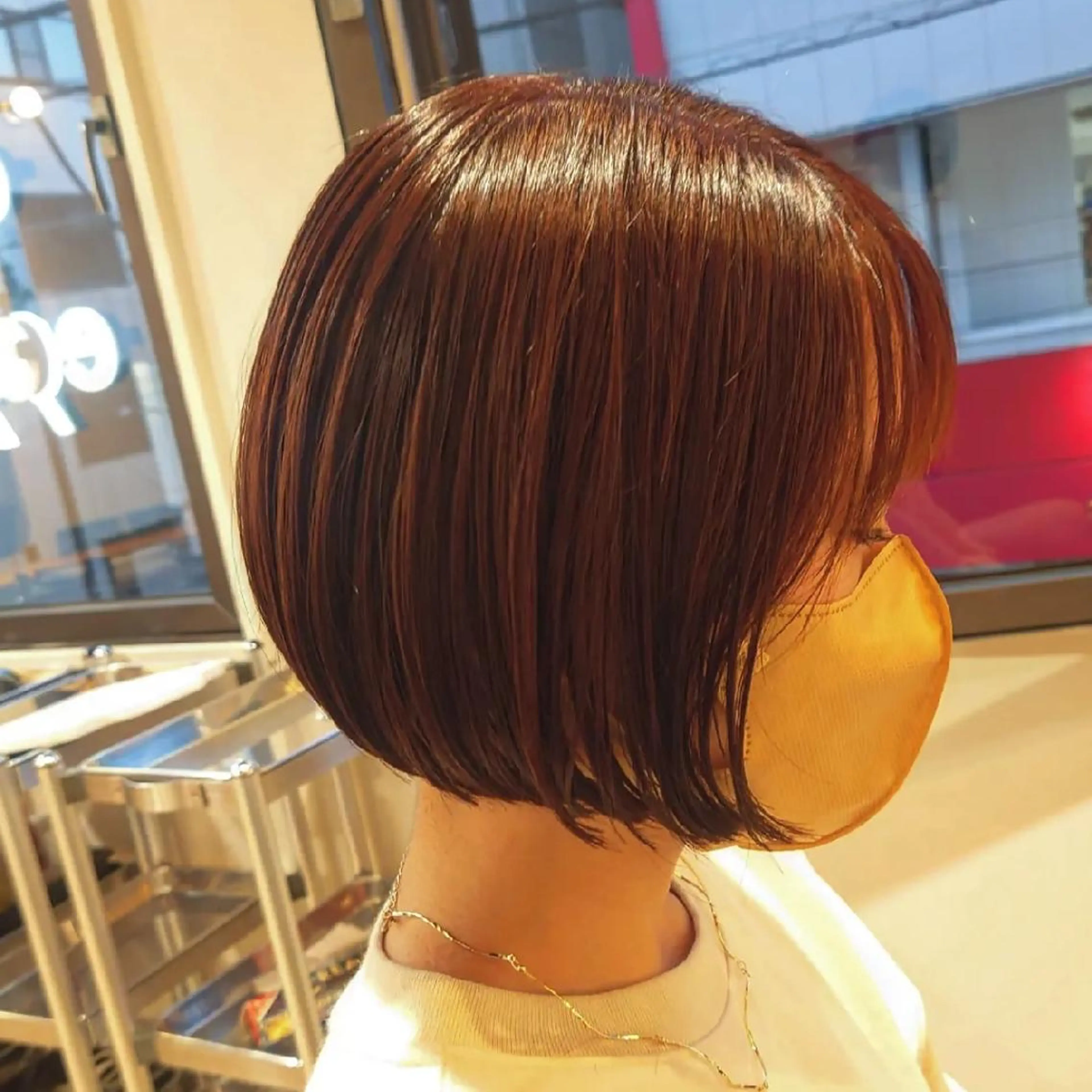 ショート カラー ボブ ショートヘア CESLIONS祐天寺所属・田中将平【 サロンマネージャー】のヘアスタイル