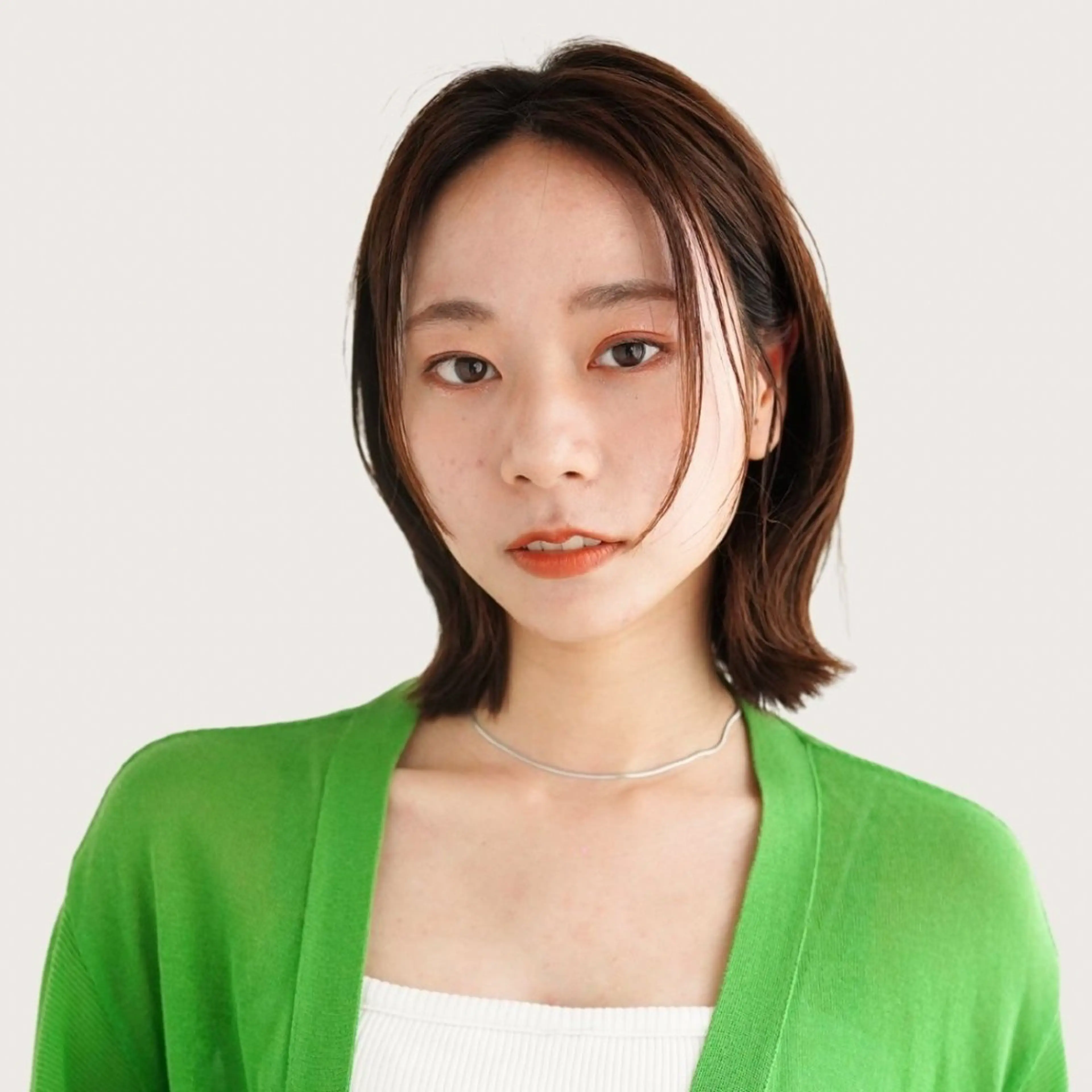 ショート カラー カット ヘアカラー トリートメント KOHNO/ブリーチ なし/透明感カラーのヘアスタイル