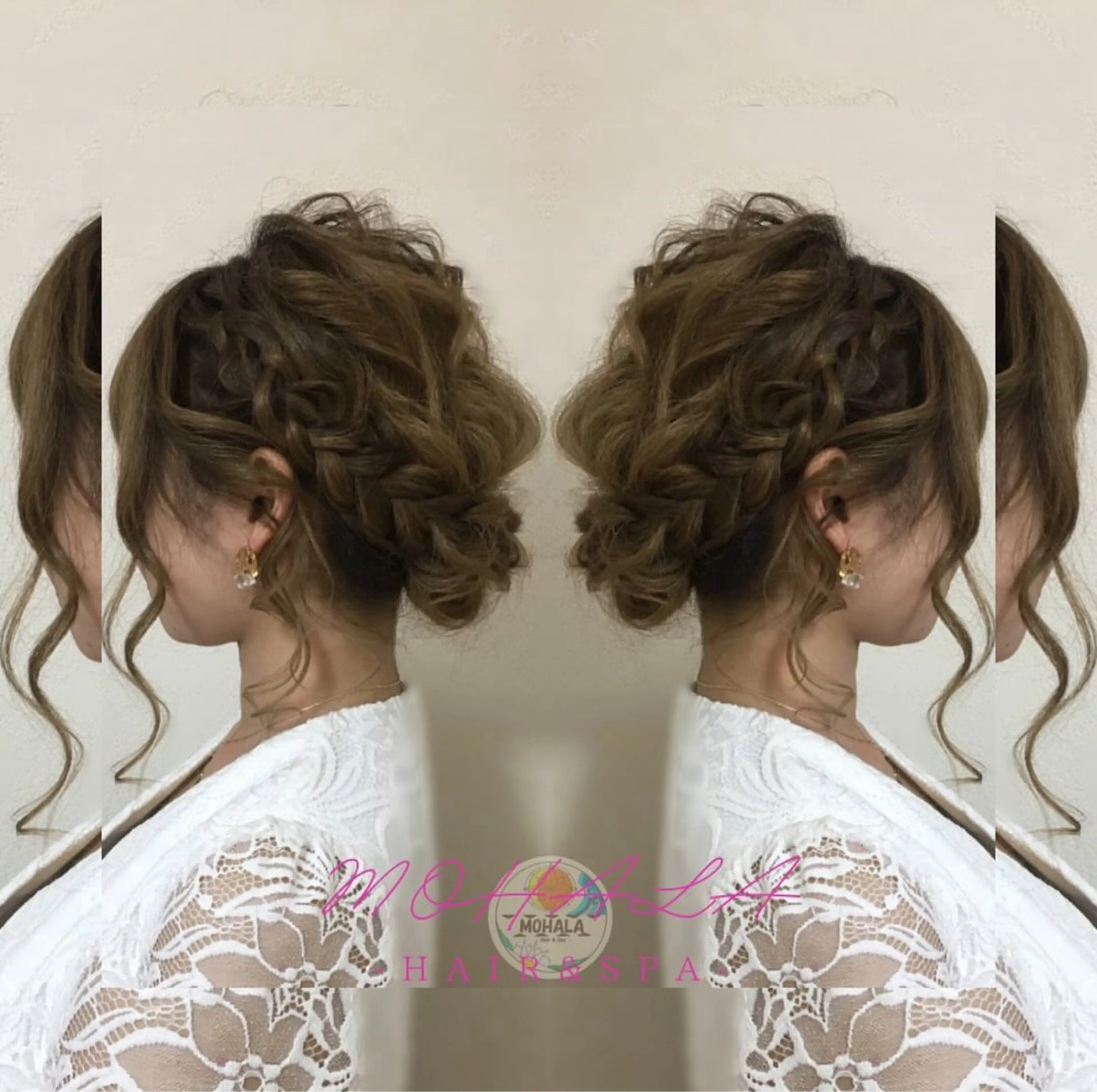 ミディアム ヘアアレンジ Yamauchi natsumiのヘアスタイル