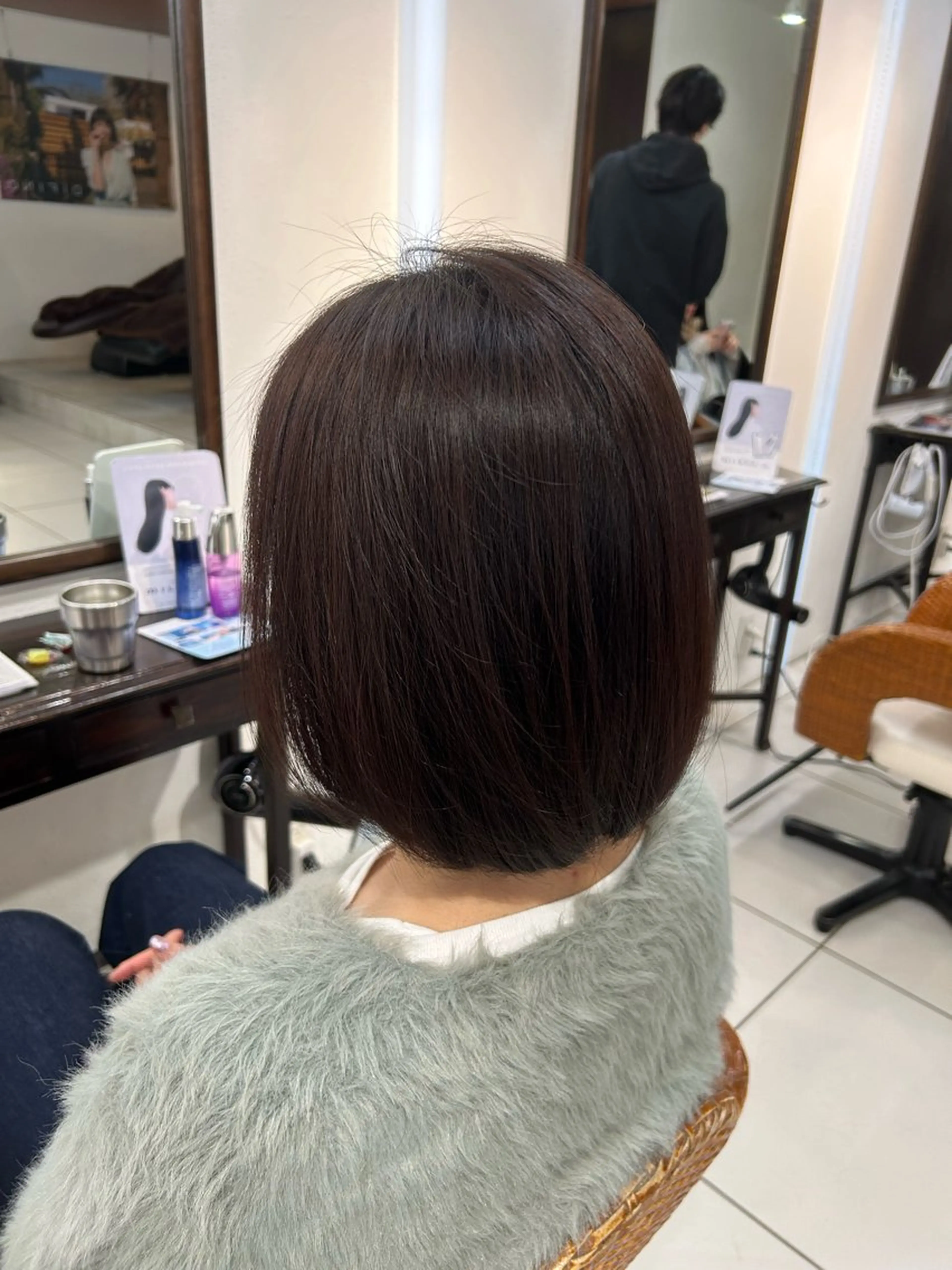 ショート DIFINO所属・SENA✨ 韓国ボブ✨のヘアスタイル