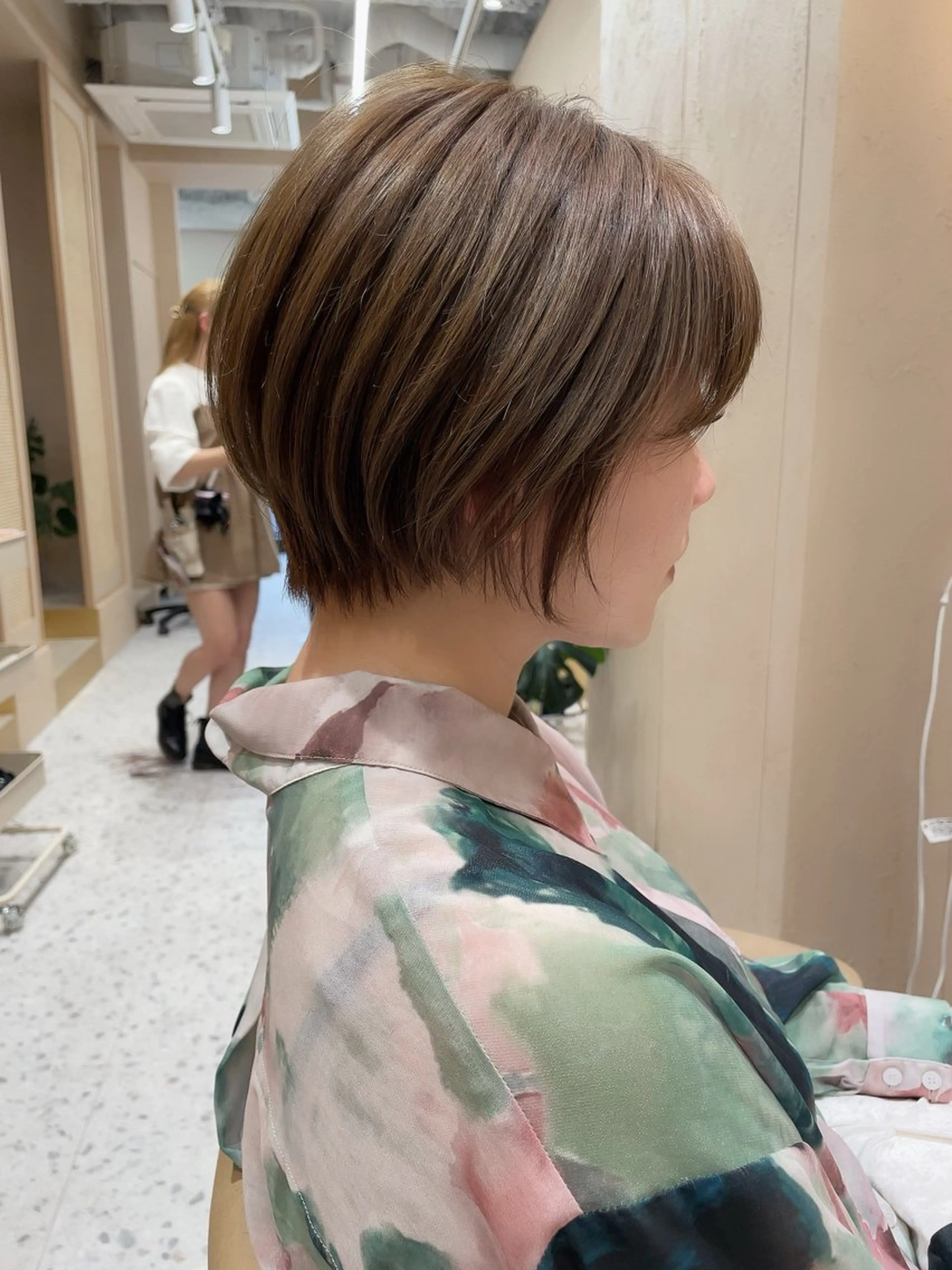 ショート カラー カット ヘアカラー トリートメント 韓国ヘア/髪質改善 /Harunaのヘアスタイル