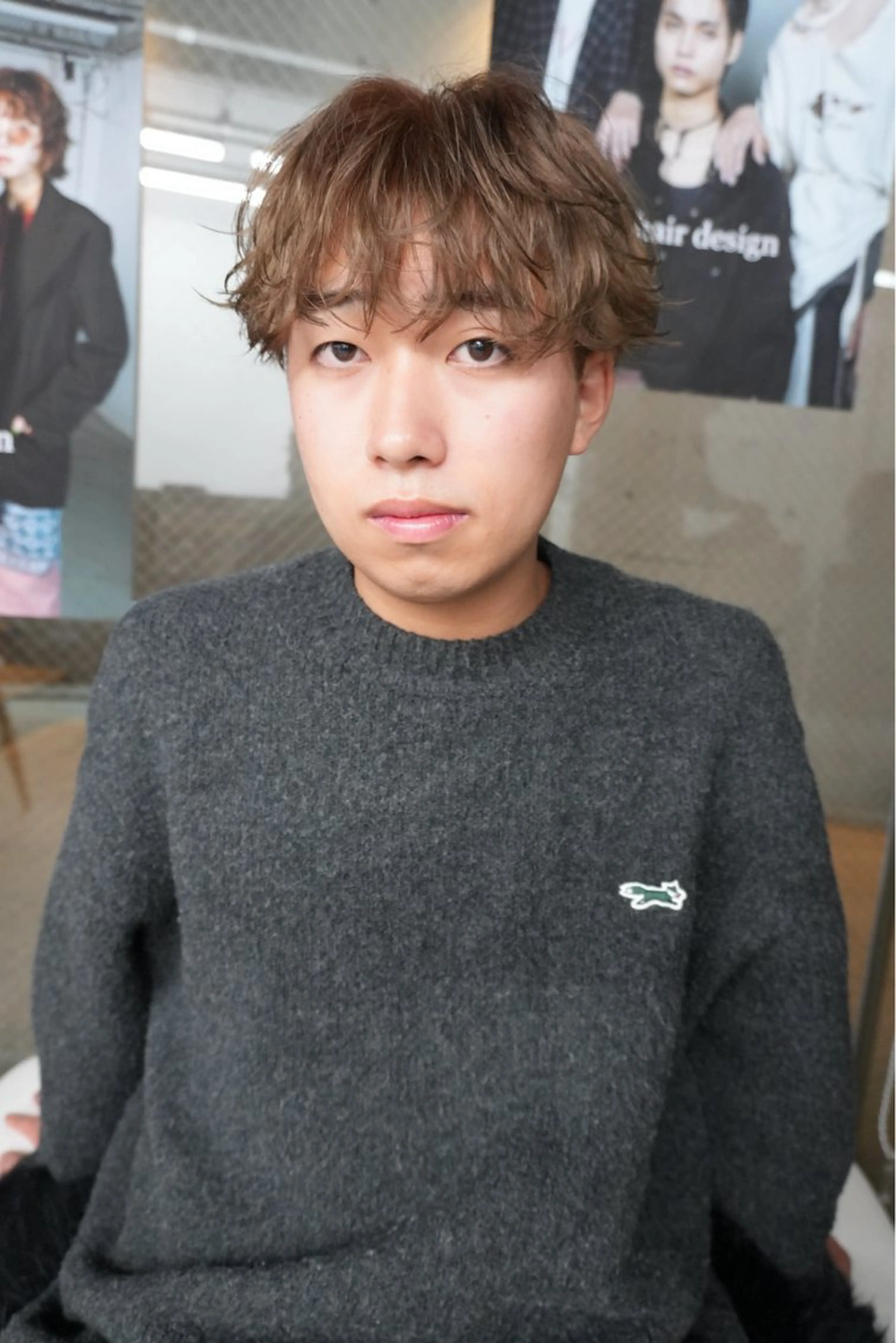 ショート カラー メンズ カット ヘアカラー トリートメント Pia/KIRIA /福岡美容室のヘアスタイル