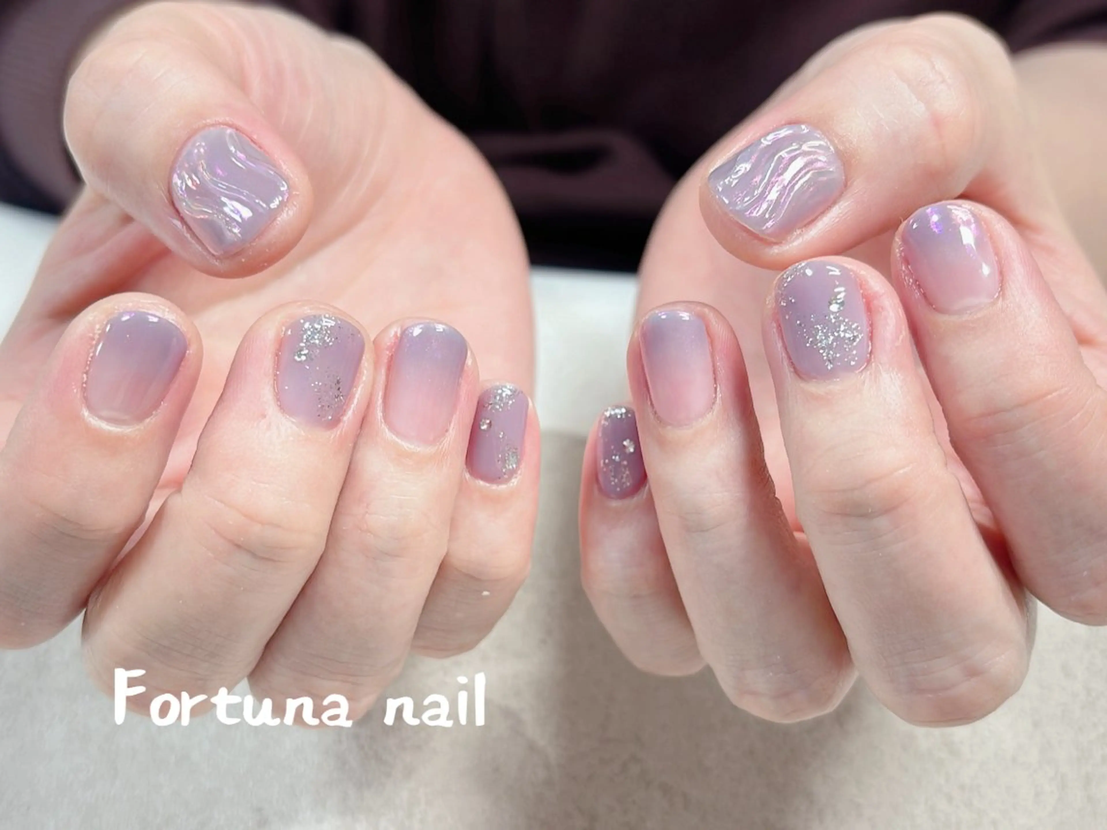ネイル ハンドネイル Nail •Head スパFortunaのネイルデザイン