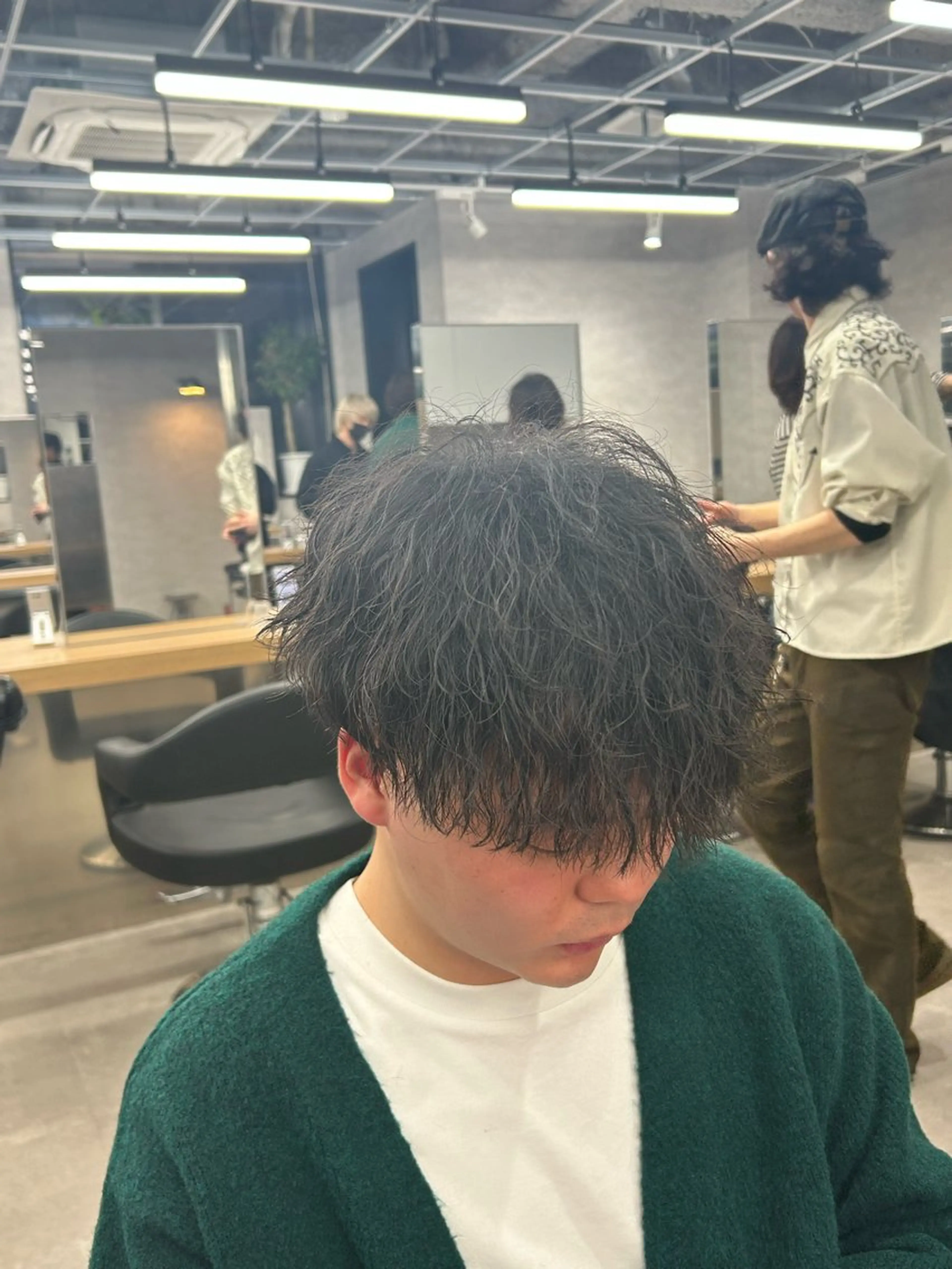 パーマ メンズ イケメン製造機 🔥上原沙羅🔥のヘアスタイル
