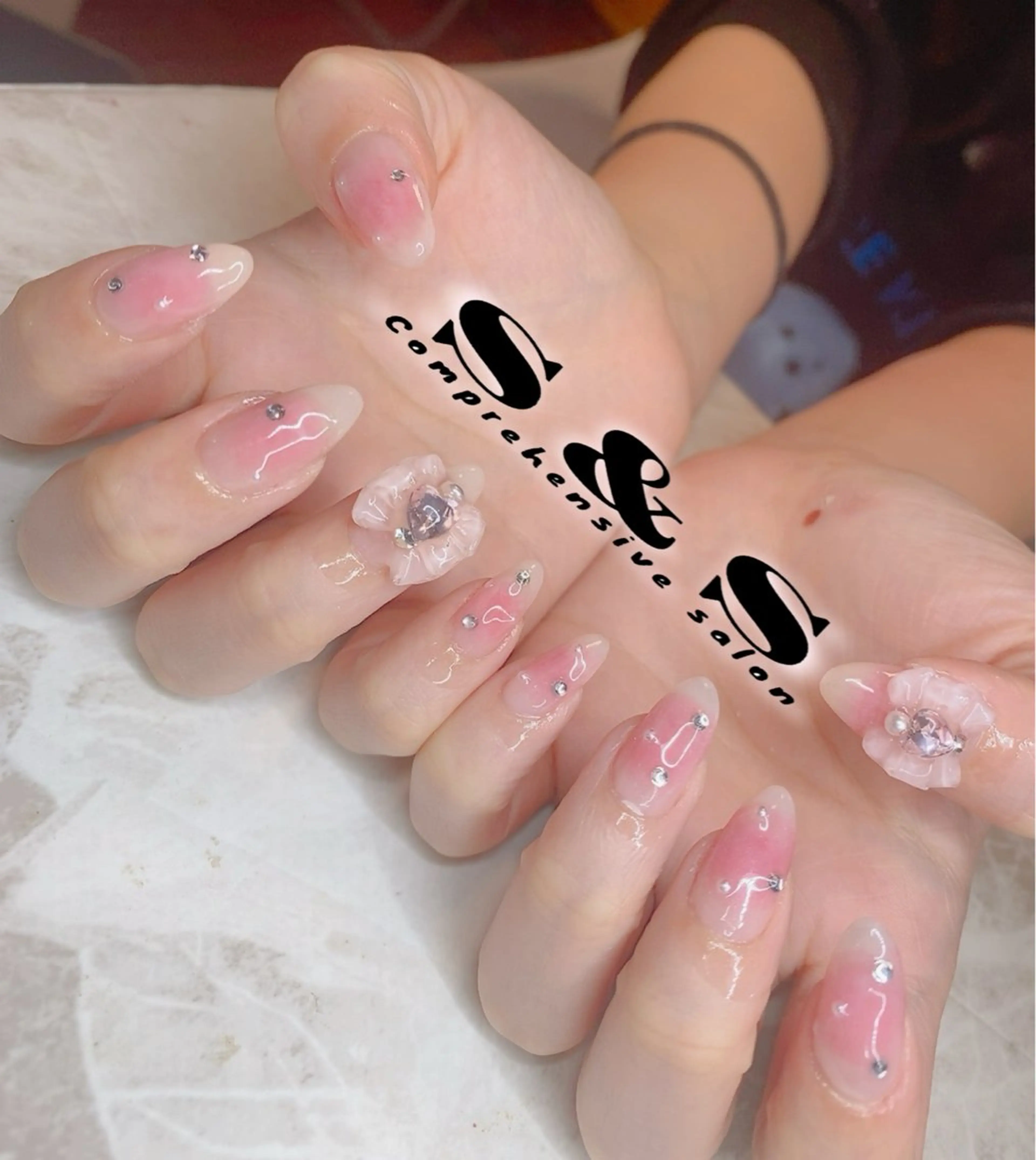 ネイル 長さ出し メンズネイル 持ち込み スカルプネイル S&S 村田小百合のネイルデザイン