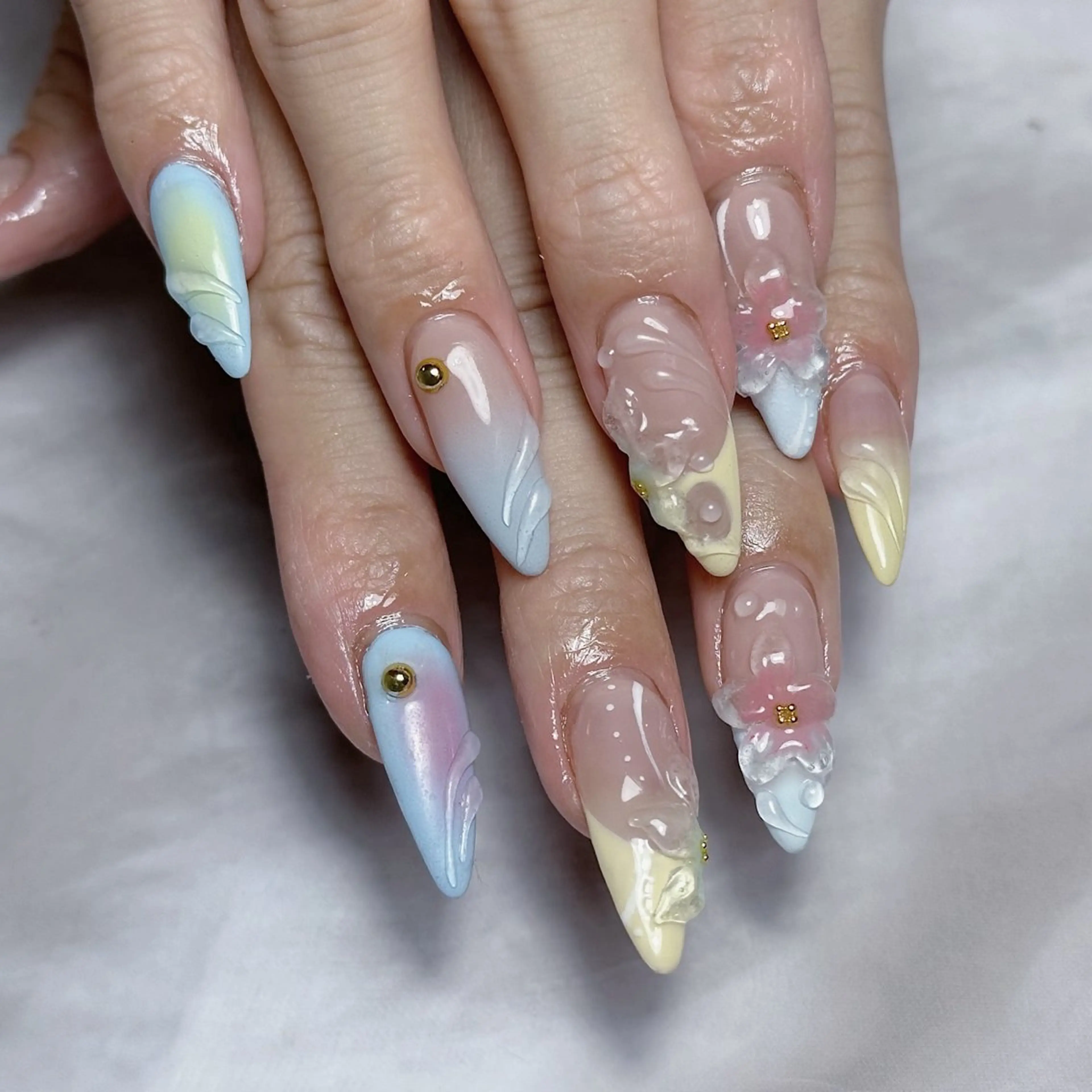 ネイル ハンドネイル Yun nail Jihoのネイルデザイン