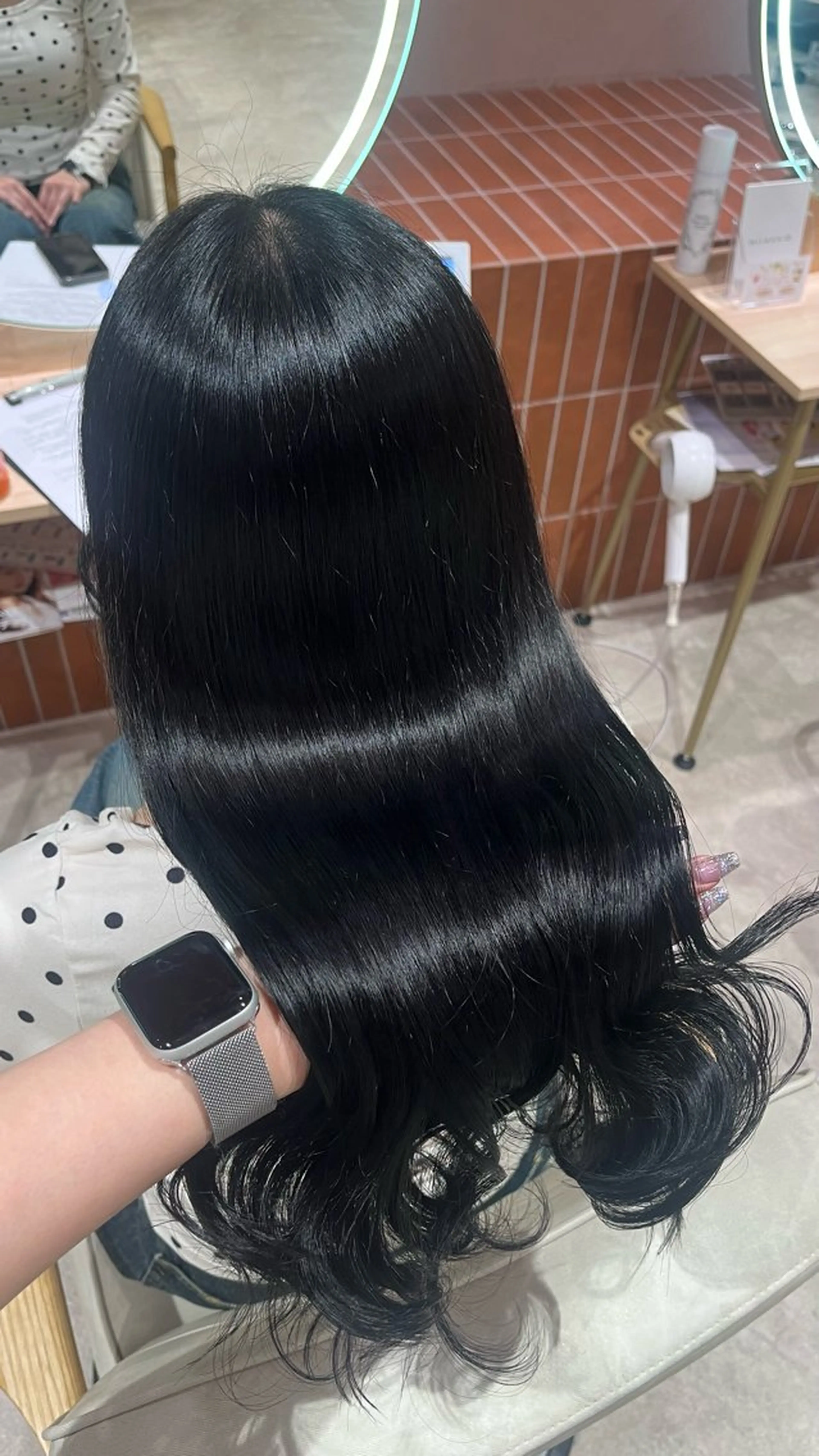 ロング カラー ヘアカラー トリートメント 🎀暖色カラー/ ハナ🎀のヘアスタイル