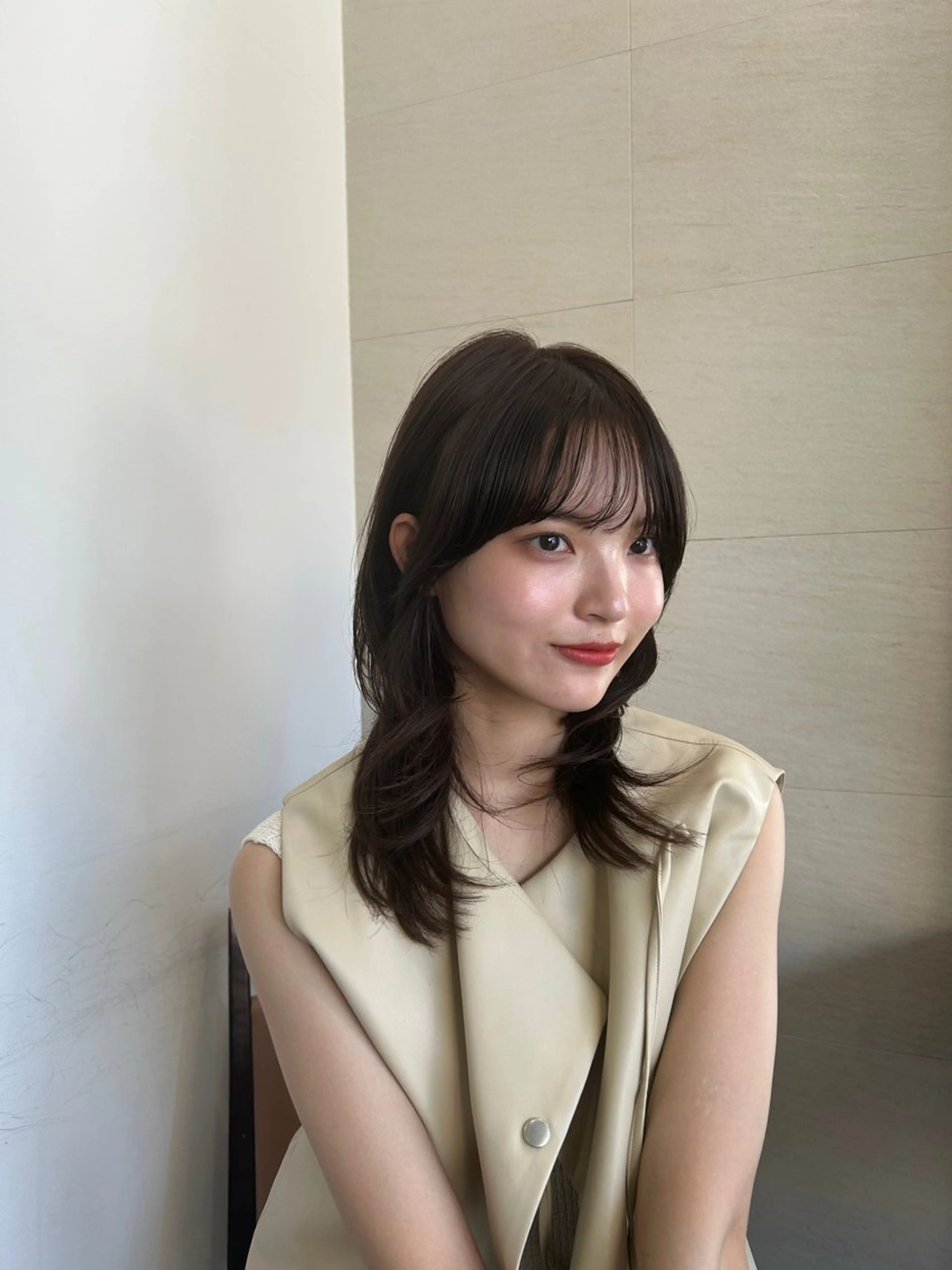 【🥨この秋人気色♡フォギーベージュ🥨✨】　　　　　　　　one color＋treatment付の写真