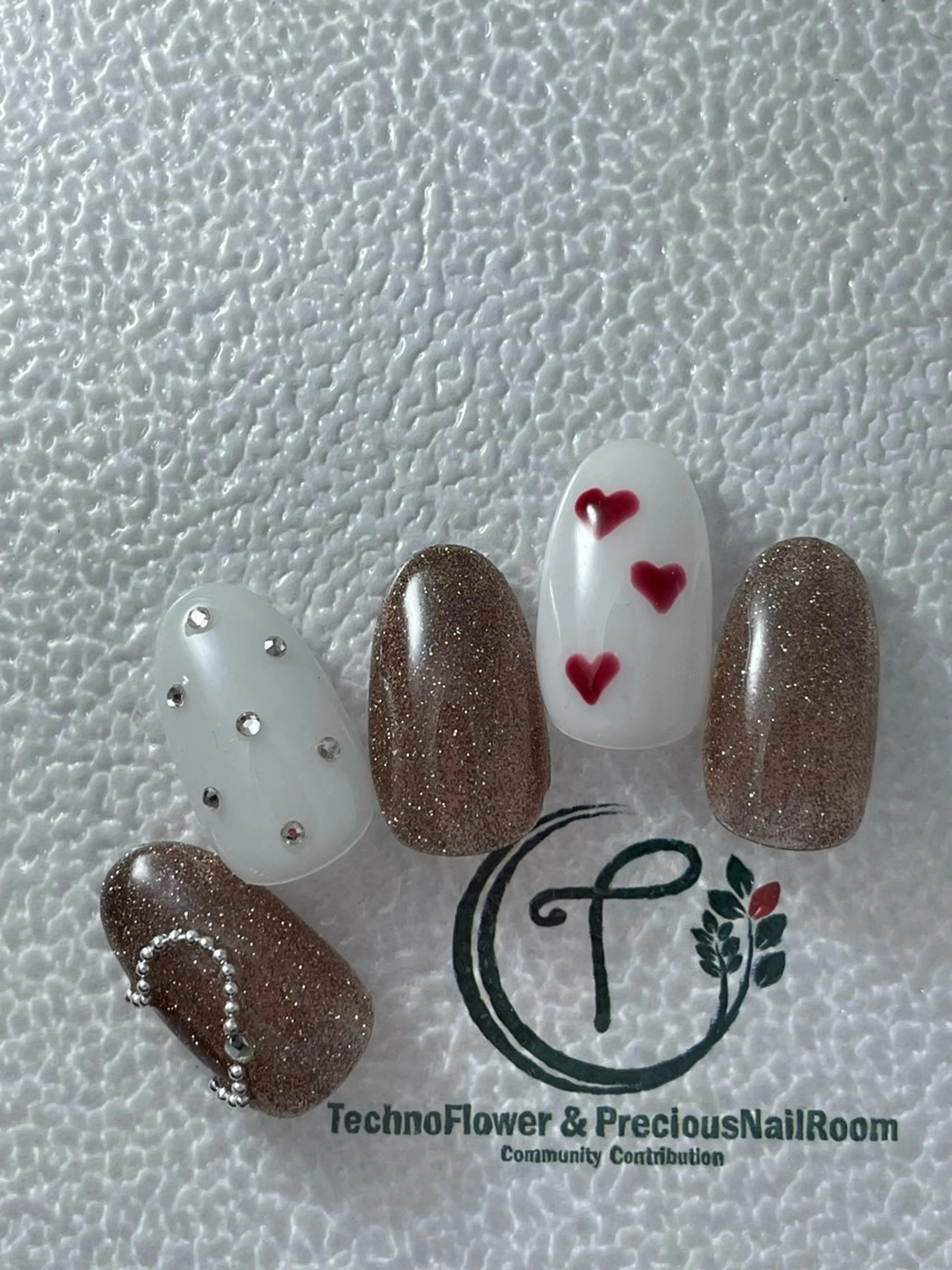 ネイル フラワーネイル precious nail room所属・precious nail  roomのネイルデザイン