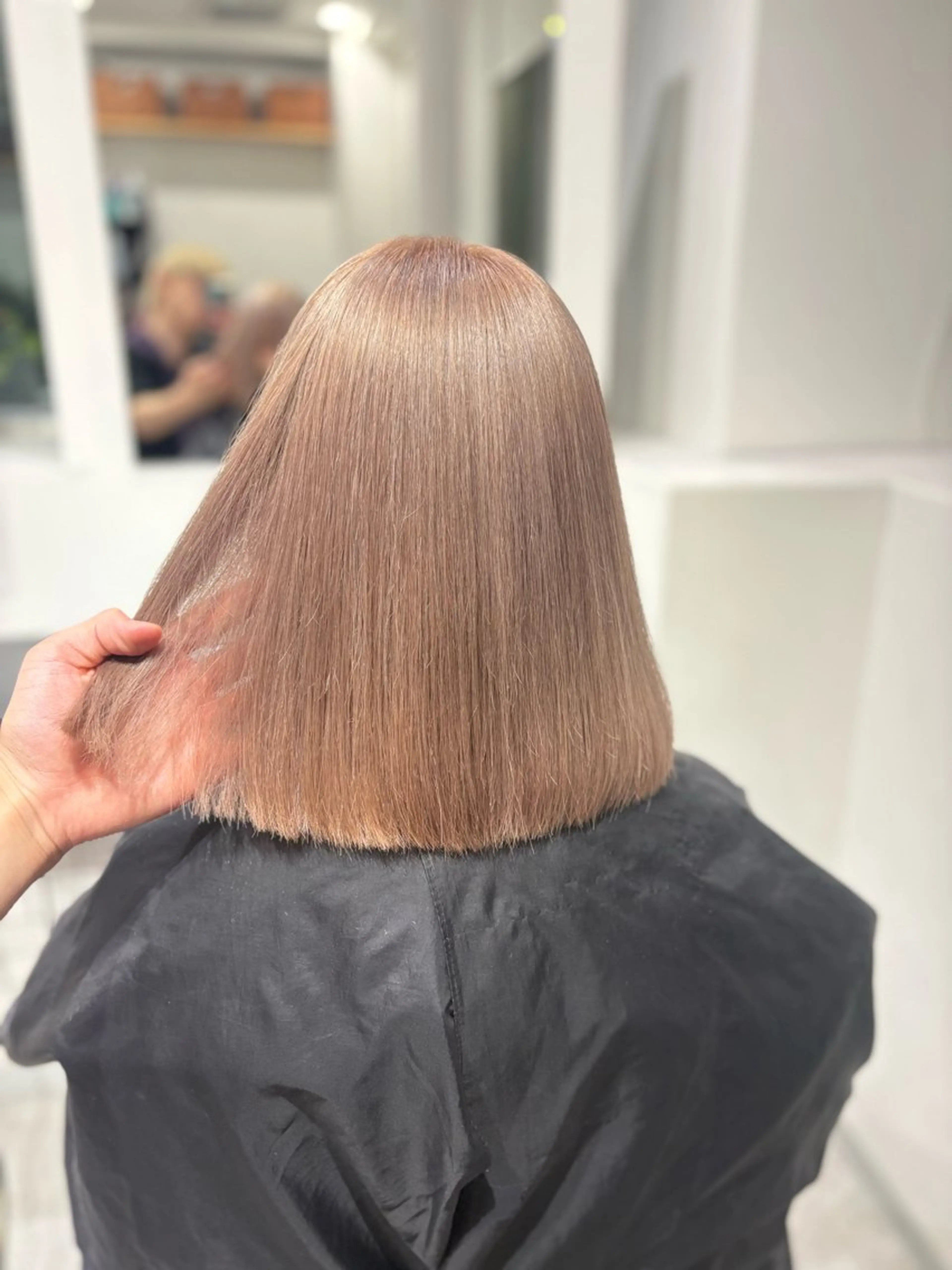 ミディアム カラー カット ヘアカラー トリートメント GaKu/ハイトーン /ブリーチ/ブロンドのヘアスタイル