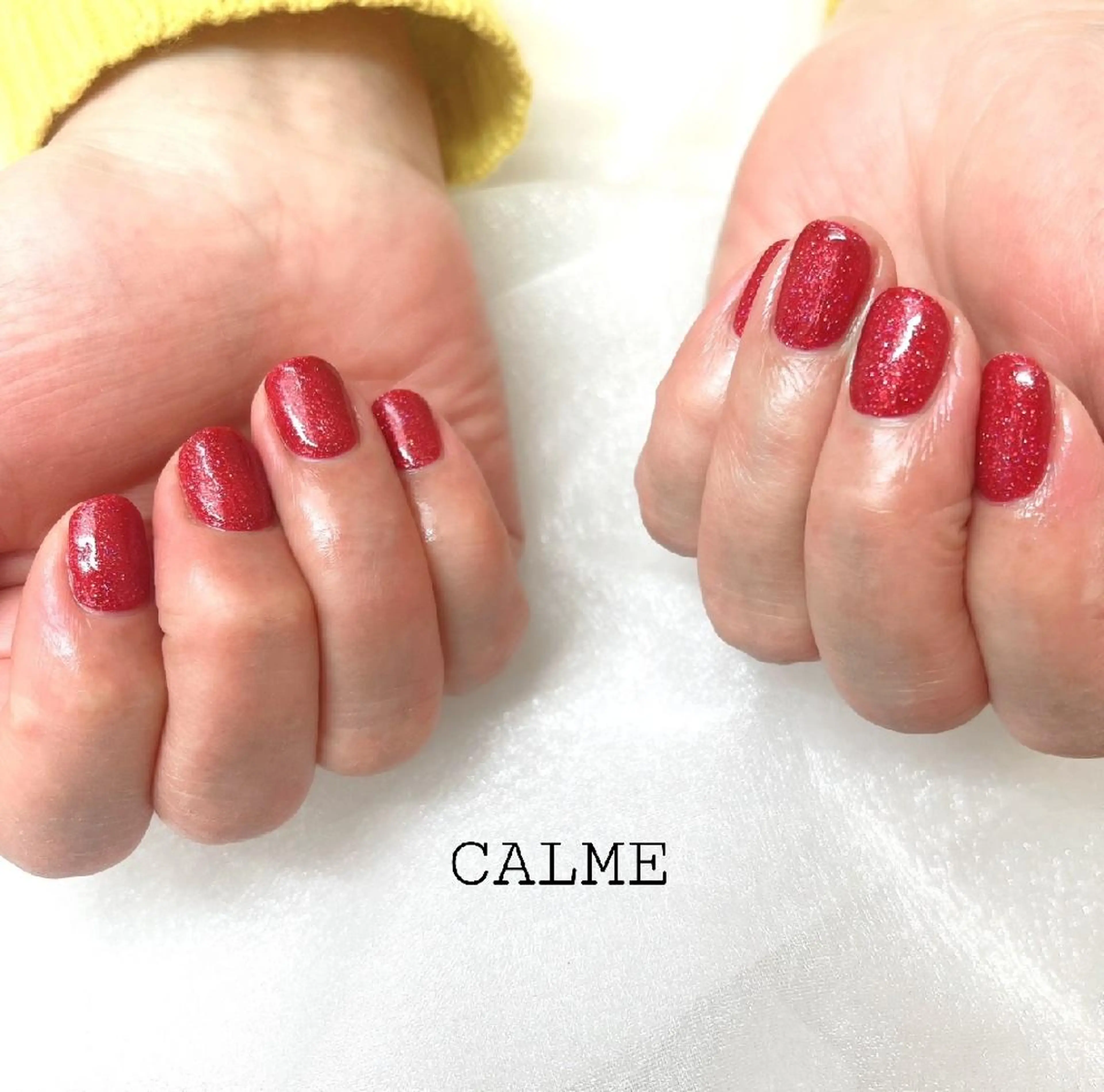 ネイル シンプルネイル ハンドネイル CALME ♡のネイルデザイン