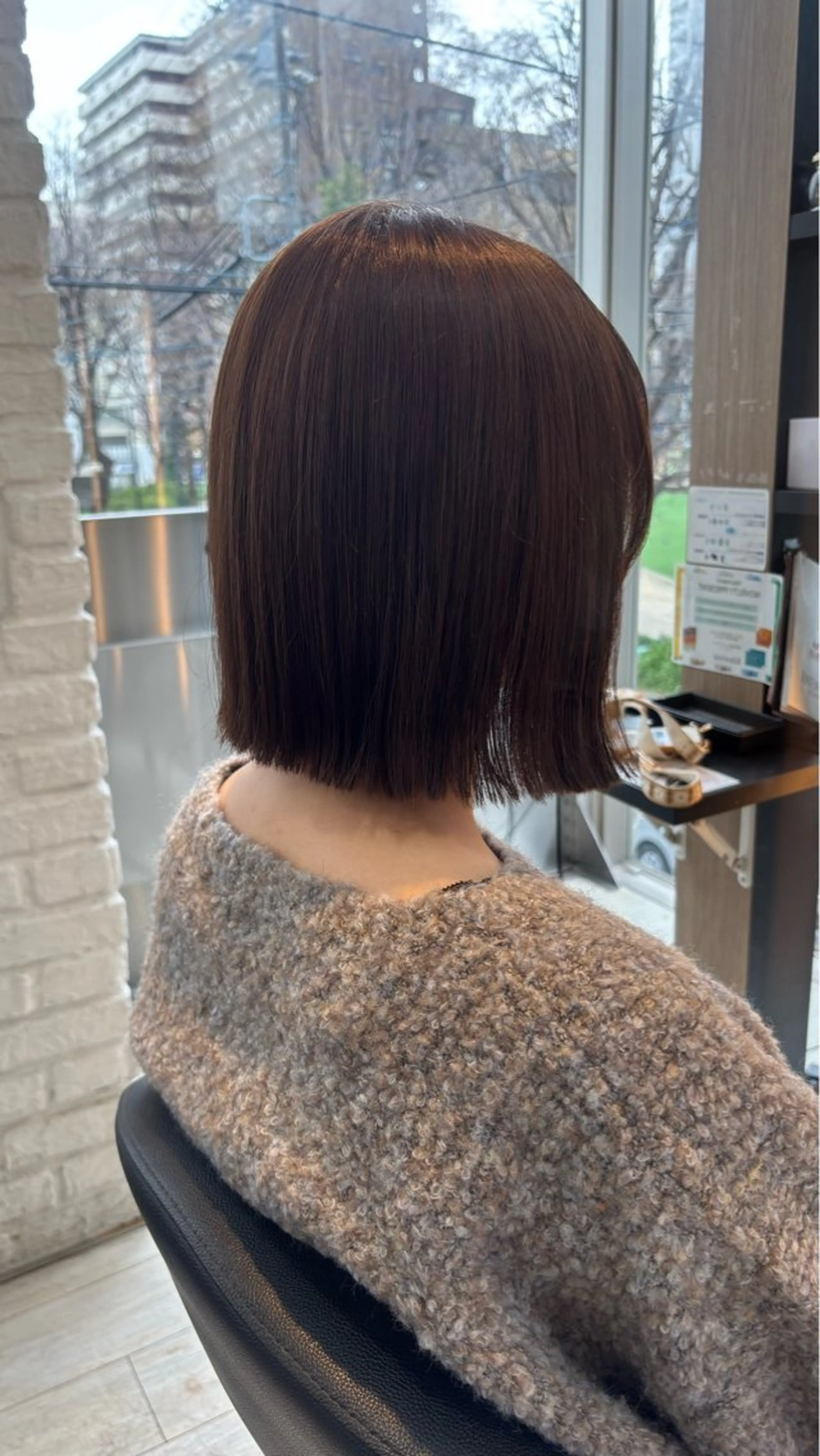 カラー ボブ miyu/ボブ/ 透明感カラー/栄のヘアスタイル