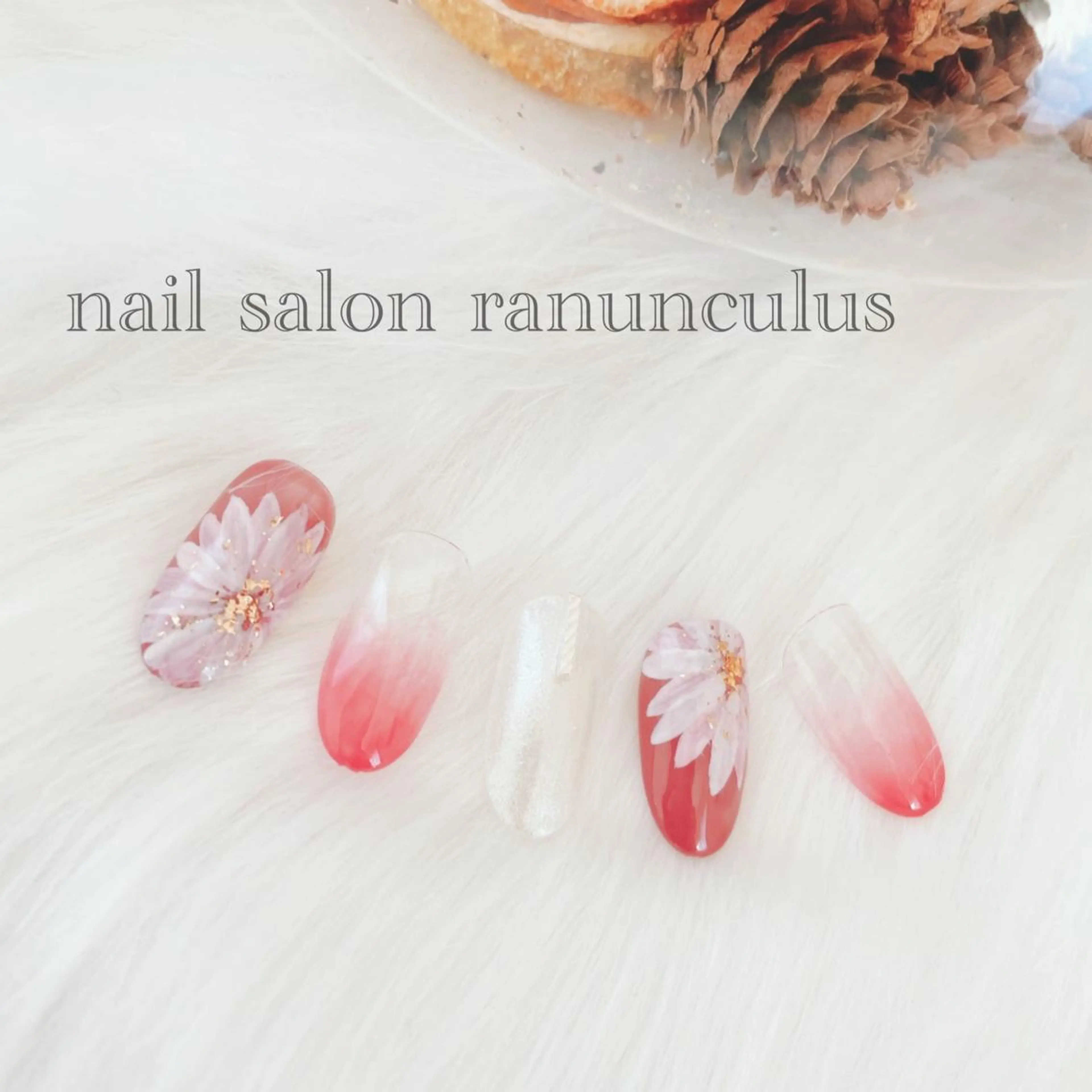 ネイル ハンドネイル nailsalon ranunculusのネイルデザイン